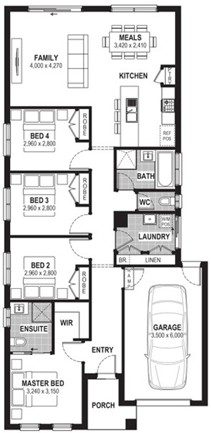 Manna Gum Views Estate - Brown Hill - Lot 24 Floorplan