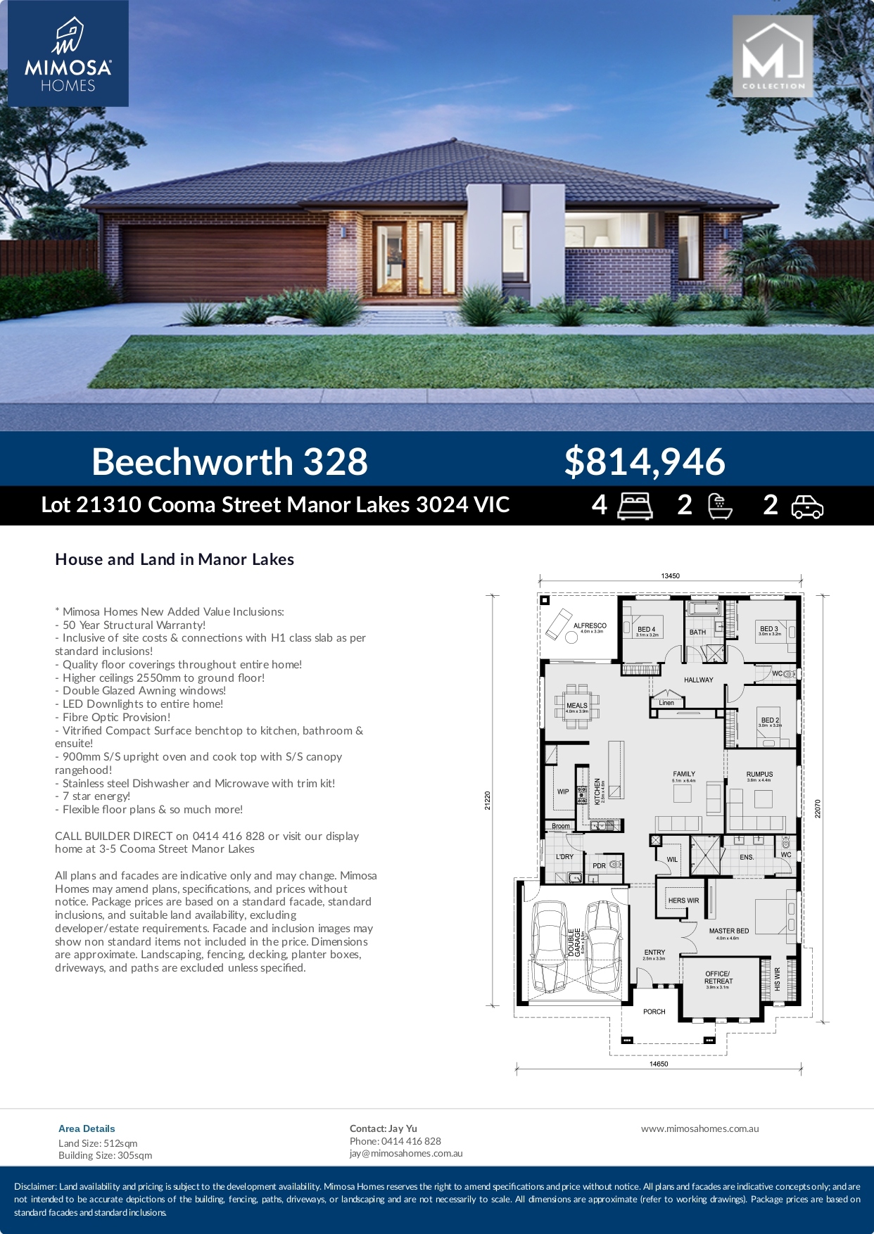 Manor Lakes Estate - Manor Lakes - Lot 21310