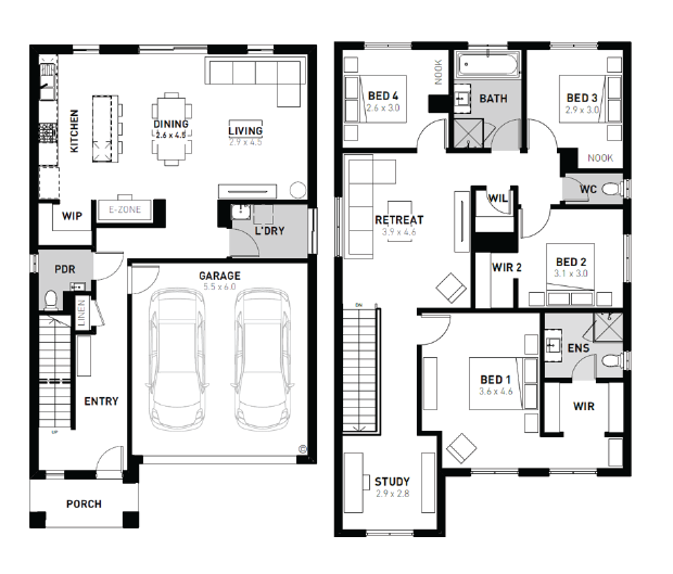 Maple Grove Estate - Pakenham East - Lot 706 Floorplan