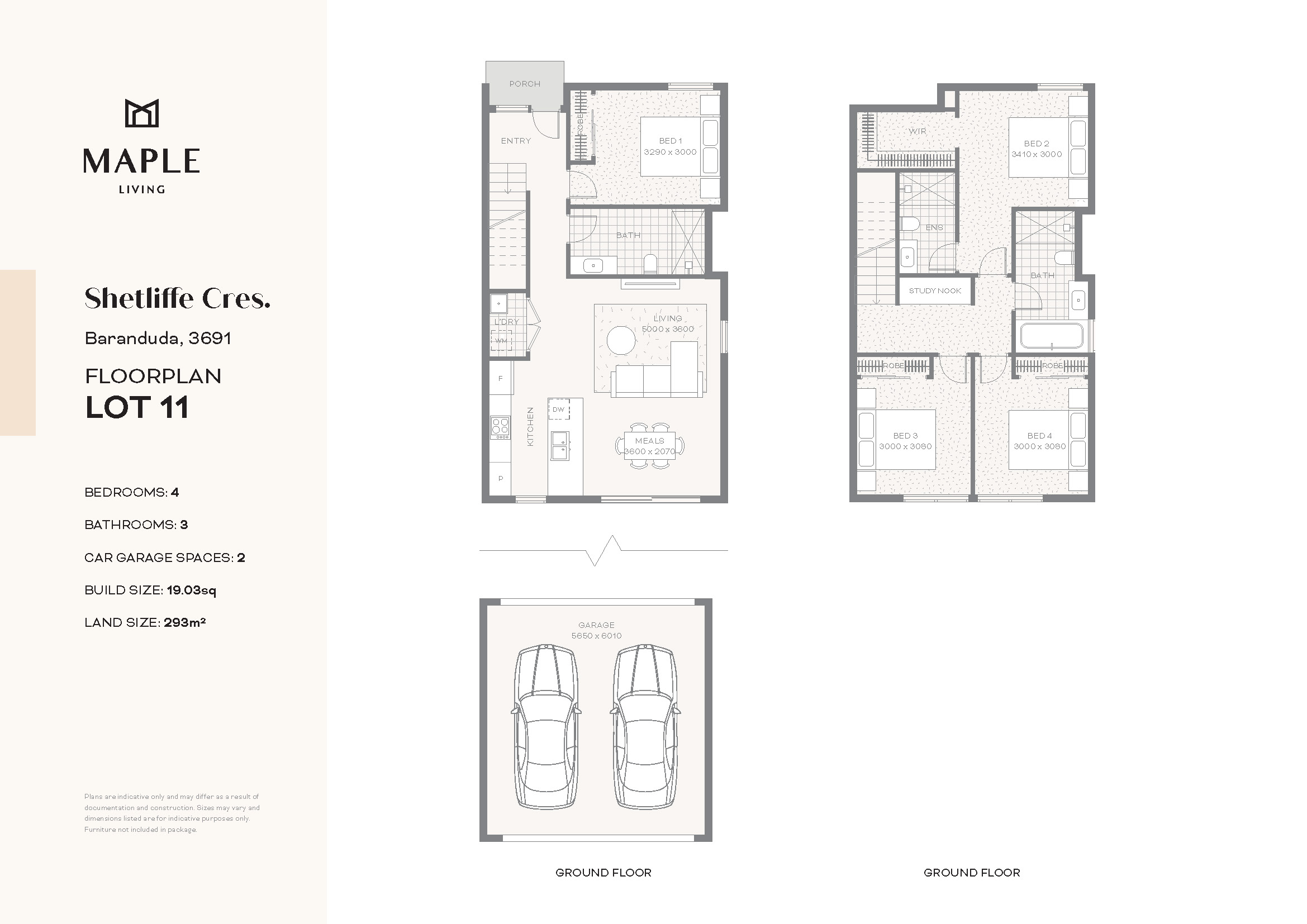 Maple Living Townhomes at Avalon Park - Baranduda - Lot 111
