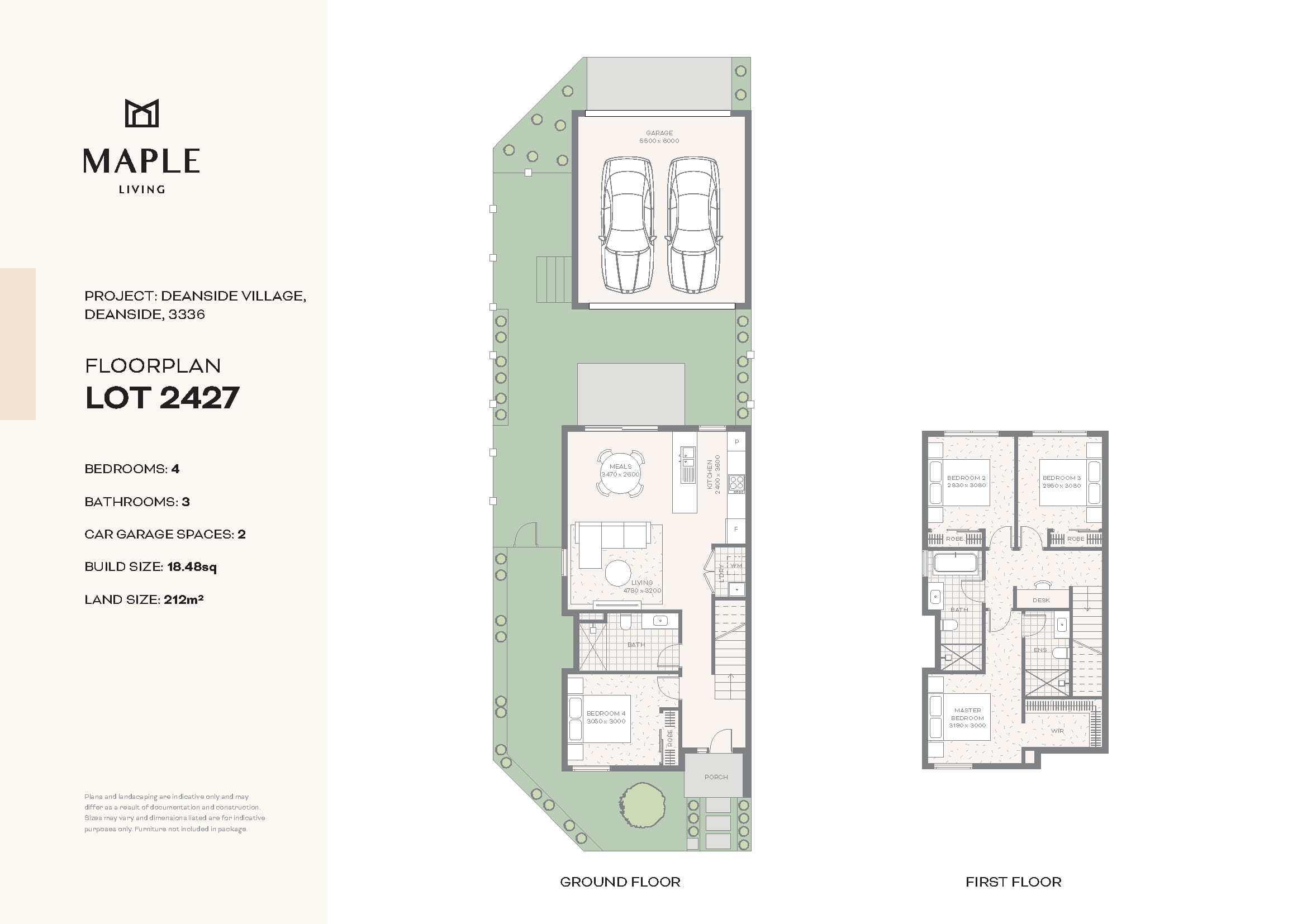 Maple Living Townhomes at Deanside Village - Deanside - Lot 2427