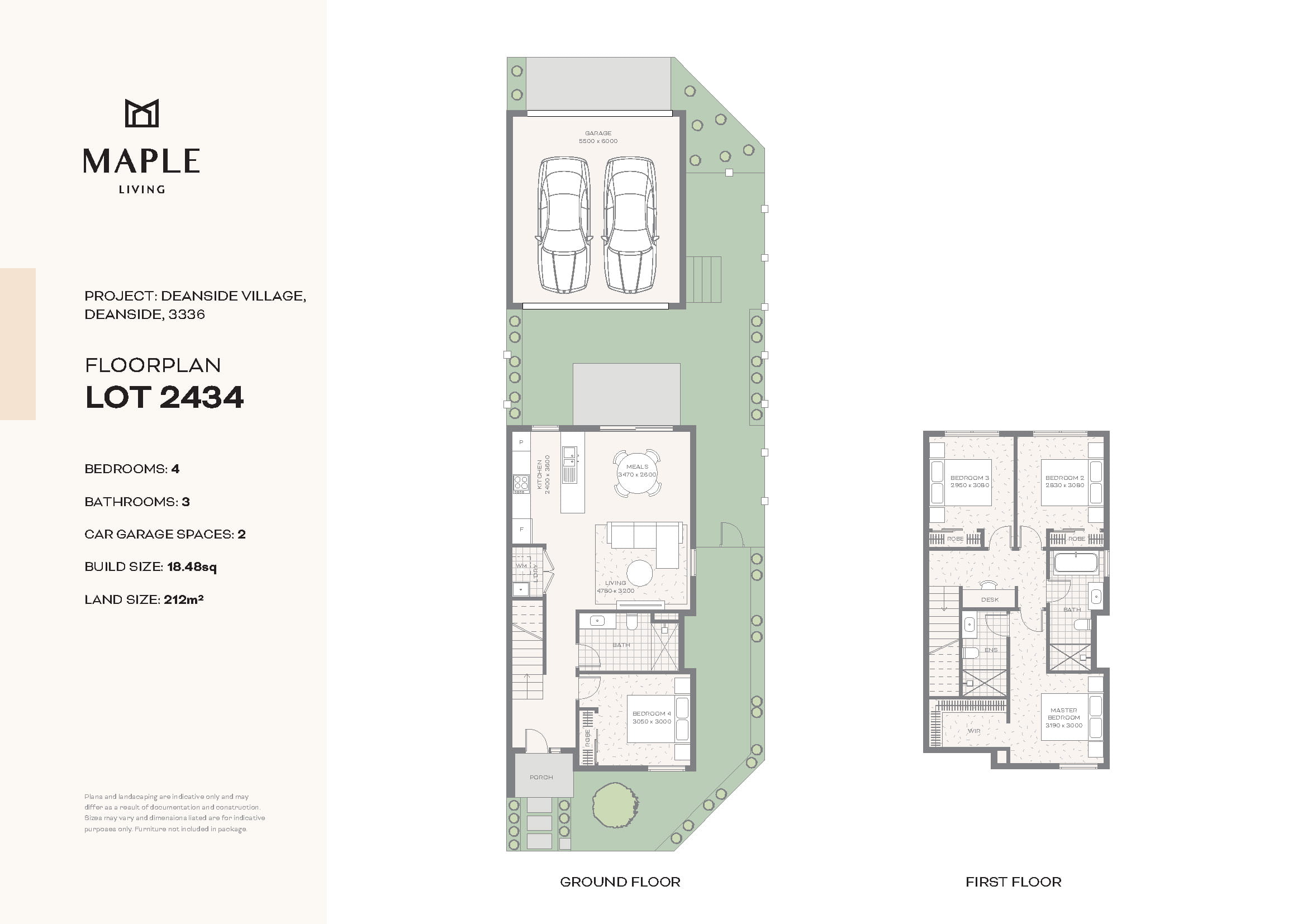 Maple Living Townhomes at Deanside Village - Deanside - Lot 2434