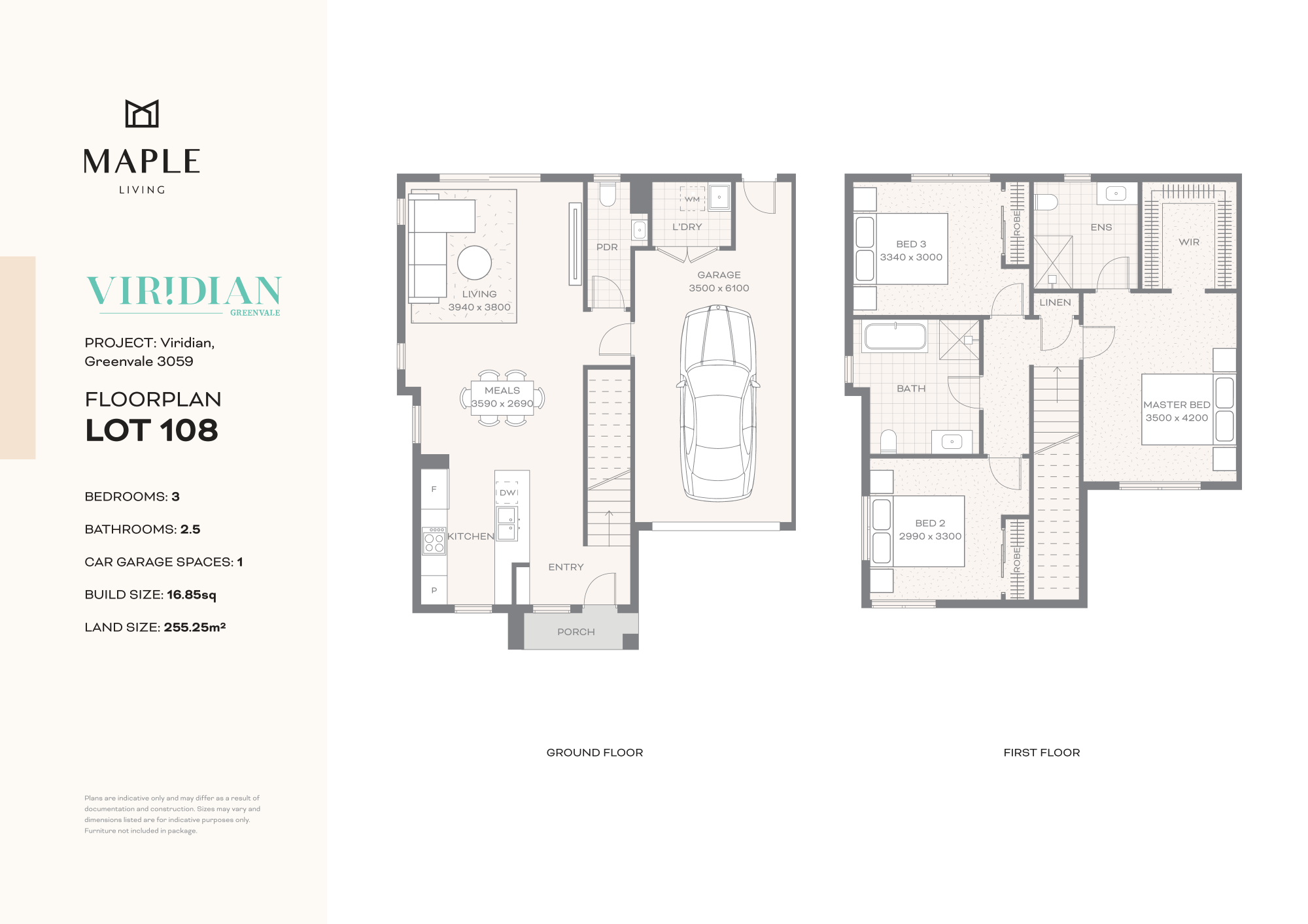 Maple Living Townhomes at Viridian - Greenvale - Lot 8
