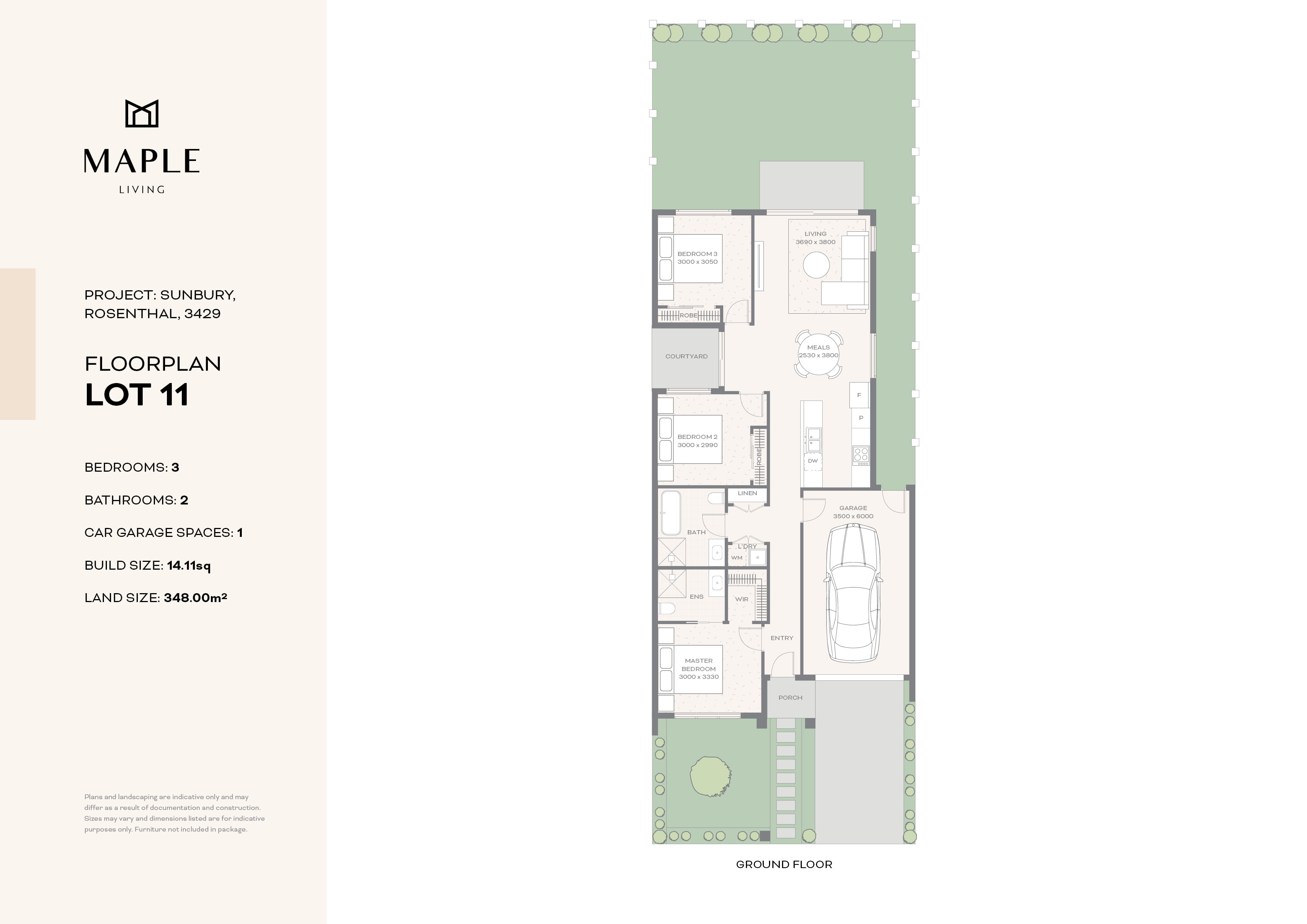 Maple Living at Rosenthal Estate  - Sunbury - Lot 11