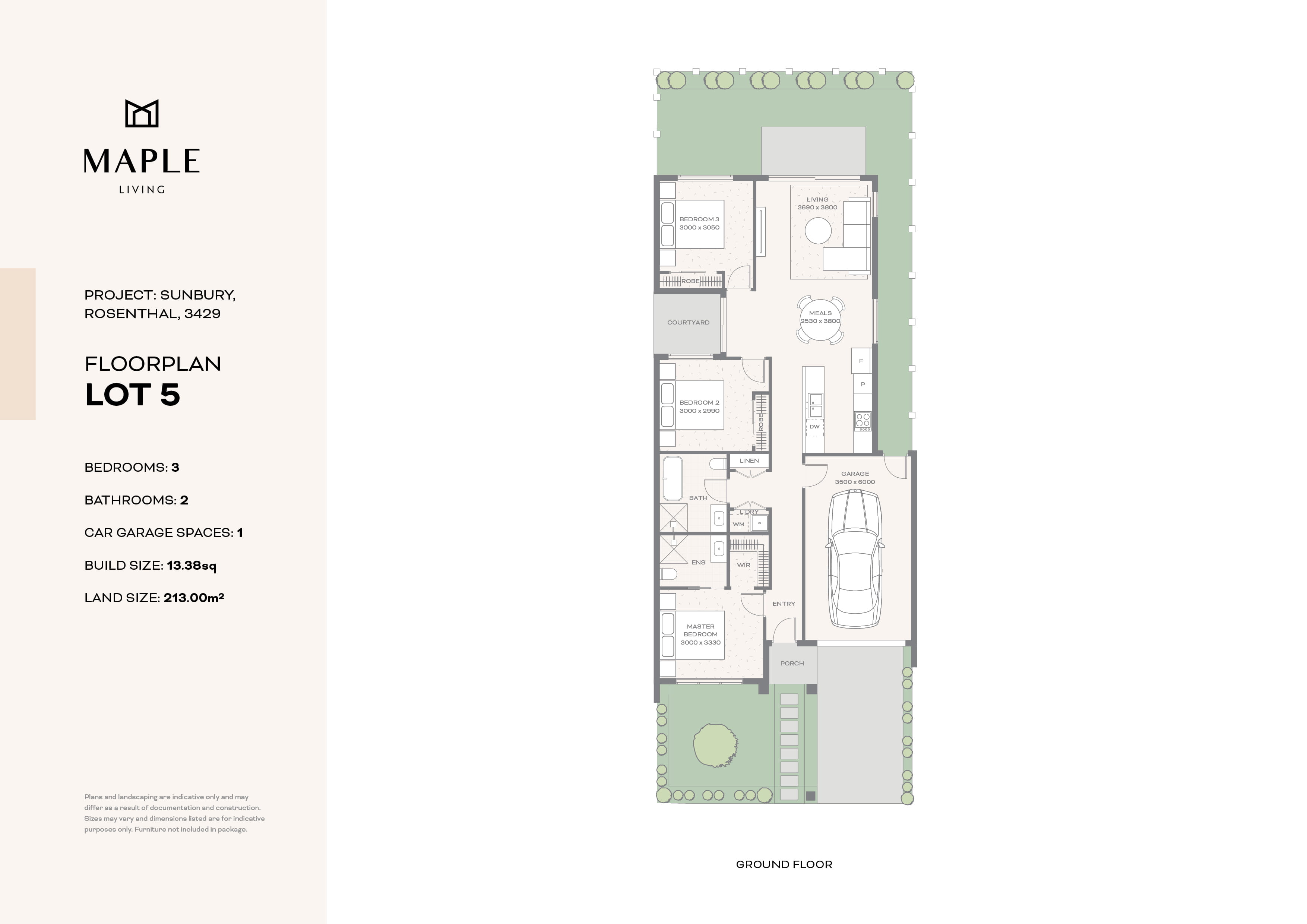 Maple Living at Rosenthal Estate  - Sunbury - Lot 5