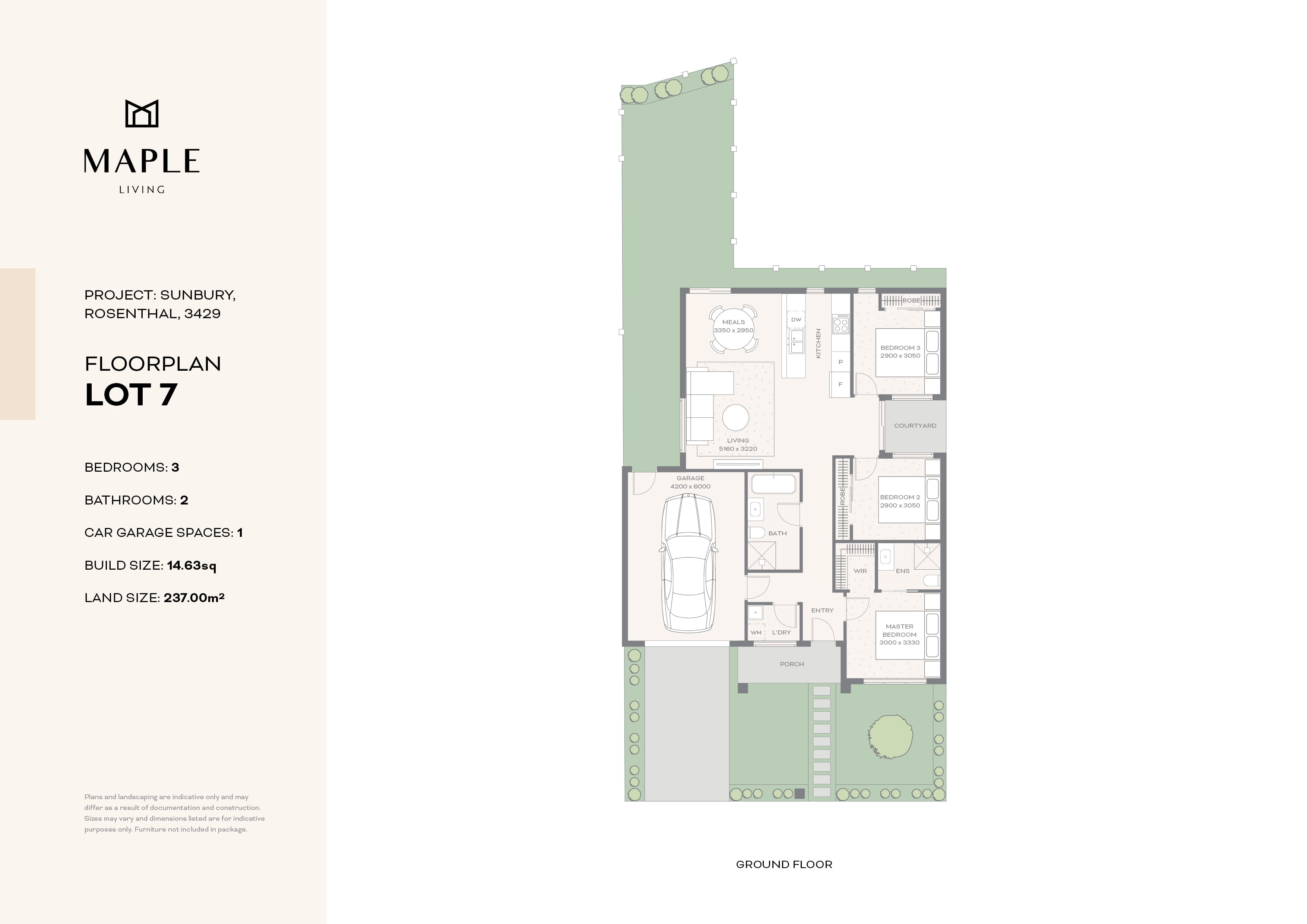 Maple Living at Rosenthal Estate  - Sunbury - Lot 7