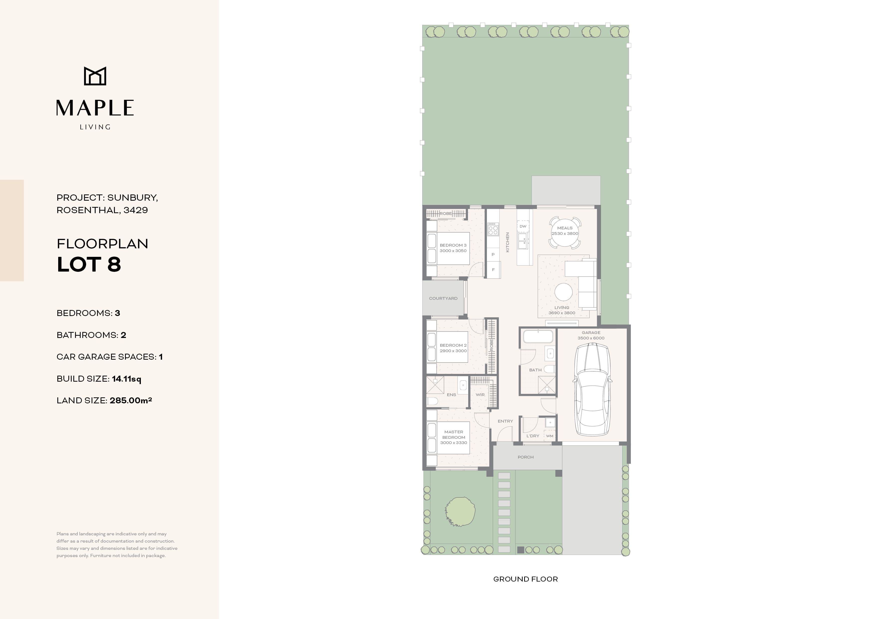 Maple Living at Rosenthal Estate  - Sunbury - Lot 8