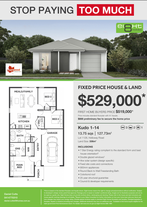 Maplewood Estate - Melton South - Lot 1128 - BUILD NOW - DONT WAIT