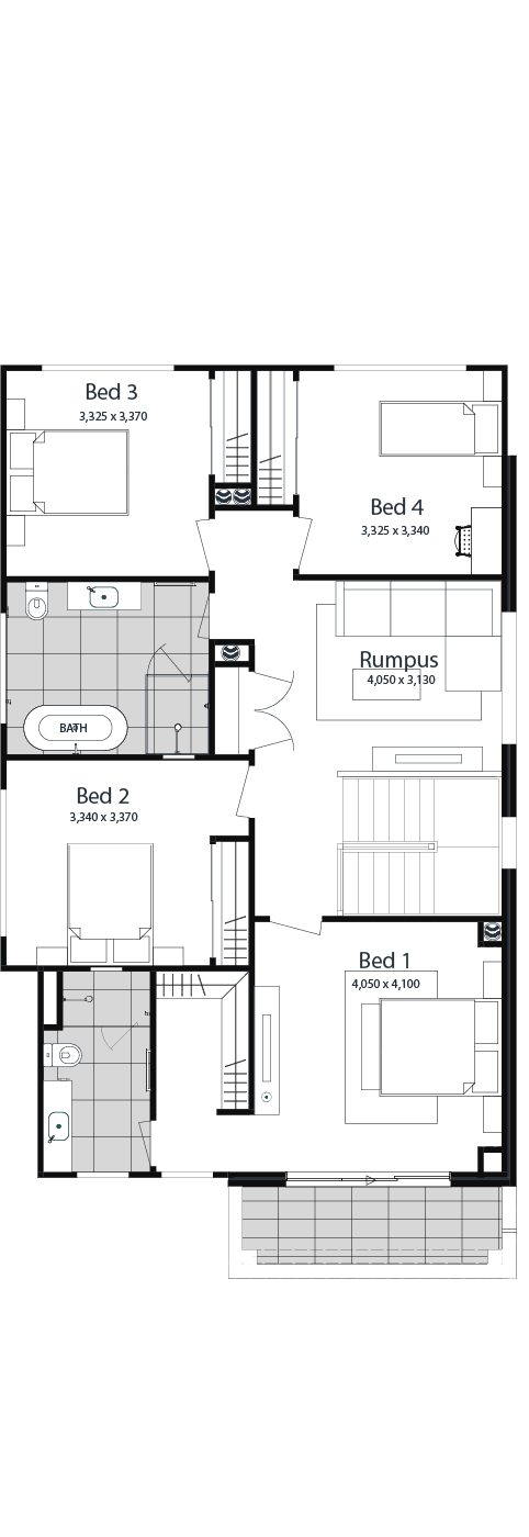 McKenzie Estate - Vineyard  - Lot 124 Floorplan