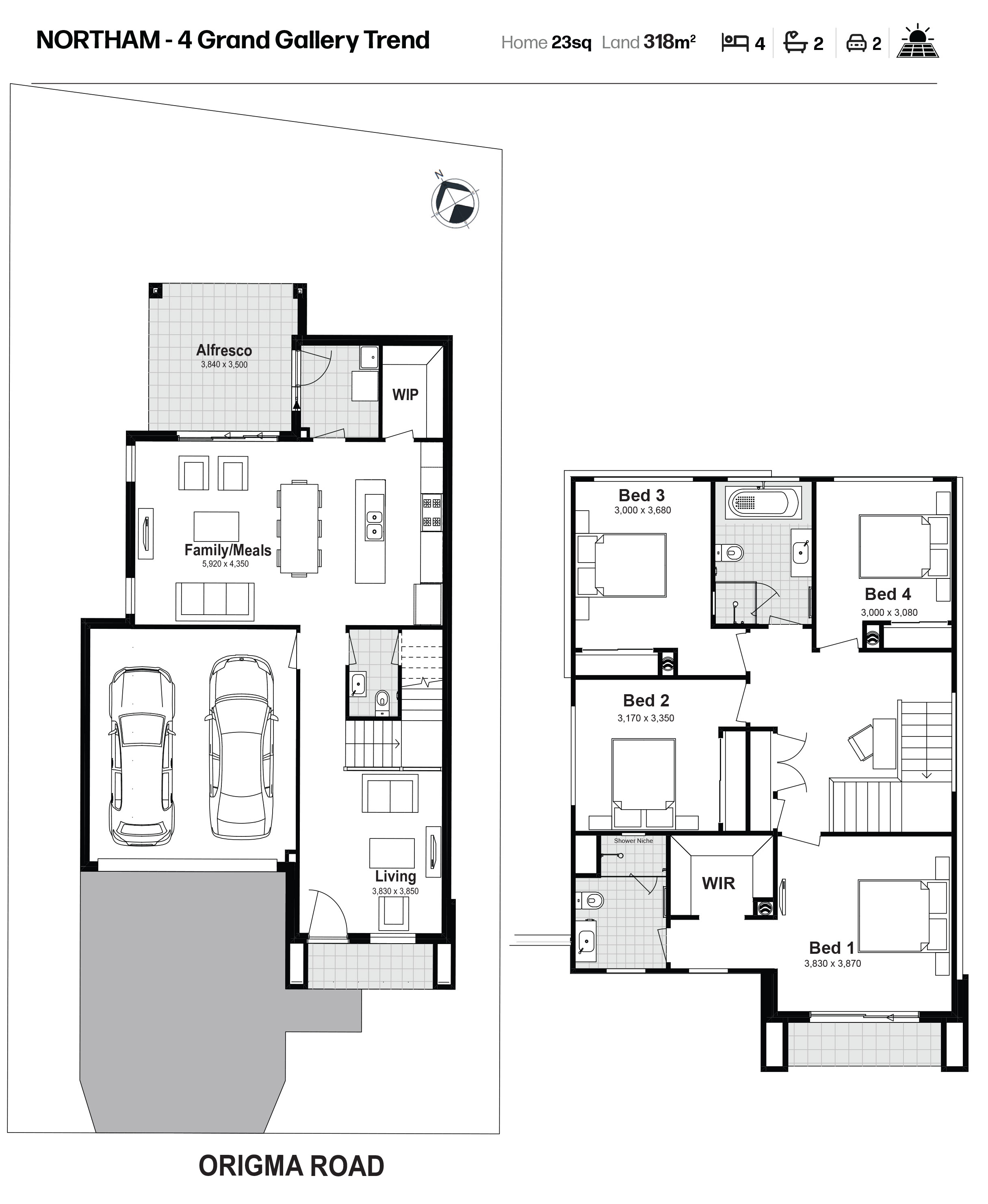 McKenzie Estate - Vineyard  - Lot 133 Floorplan