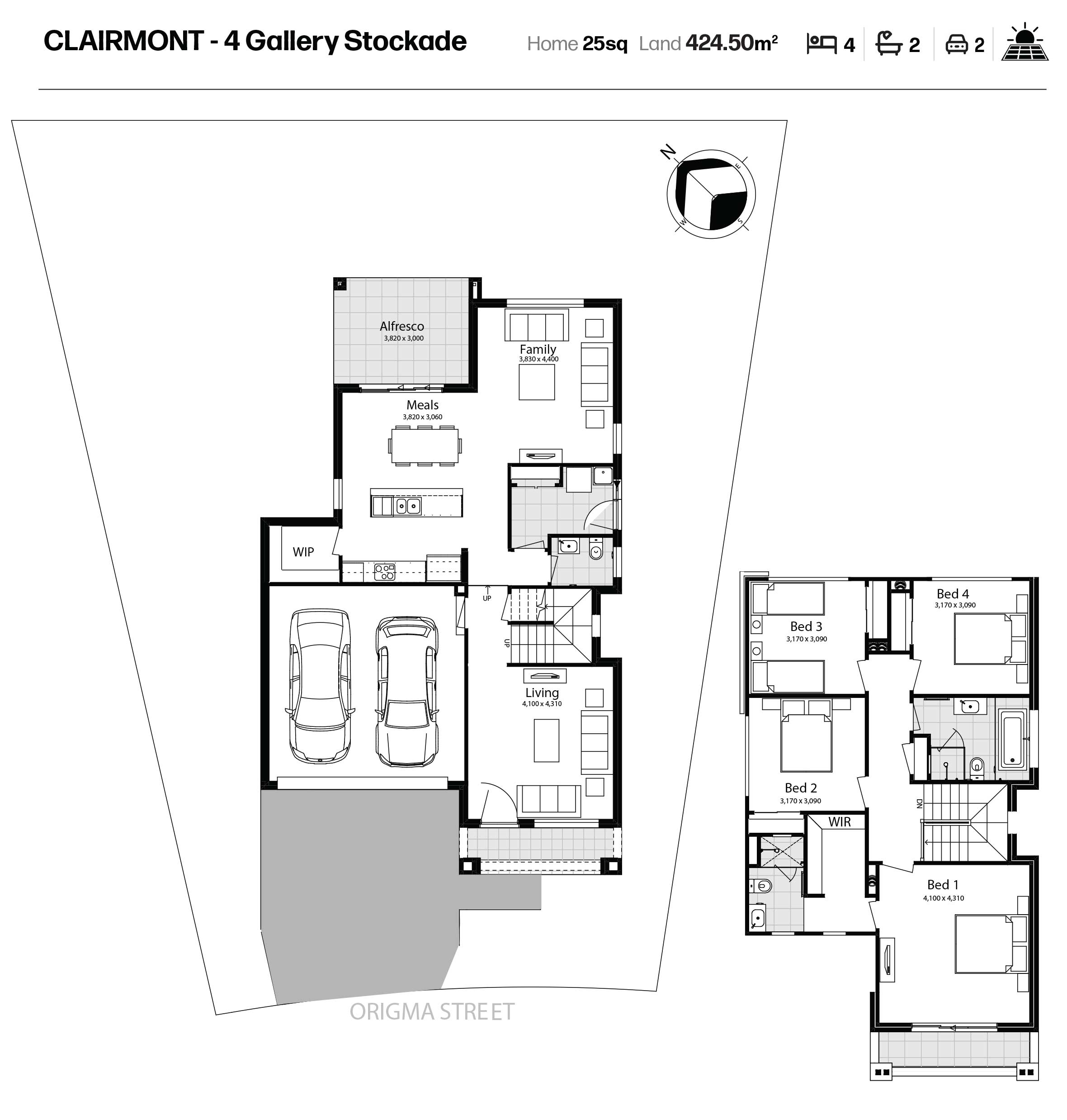 McKenzie Estate - Vineyard  - Lot 15 Floorplan