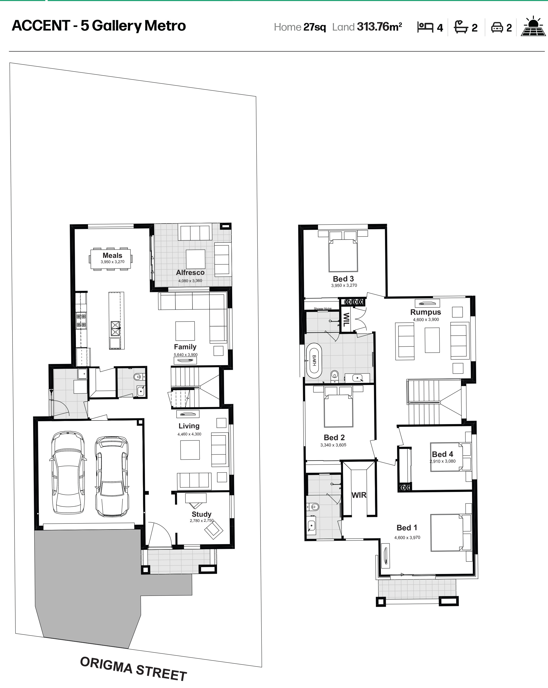 McKenzie Estate - Vineyard  - Lot 8 Floorplan