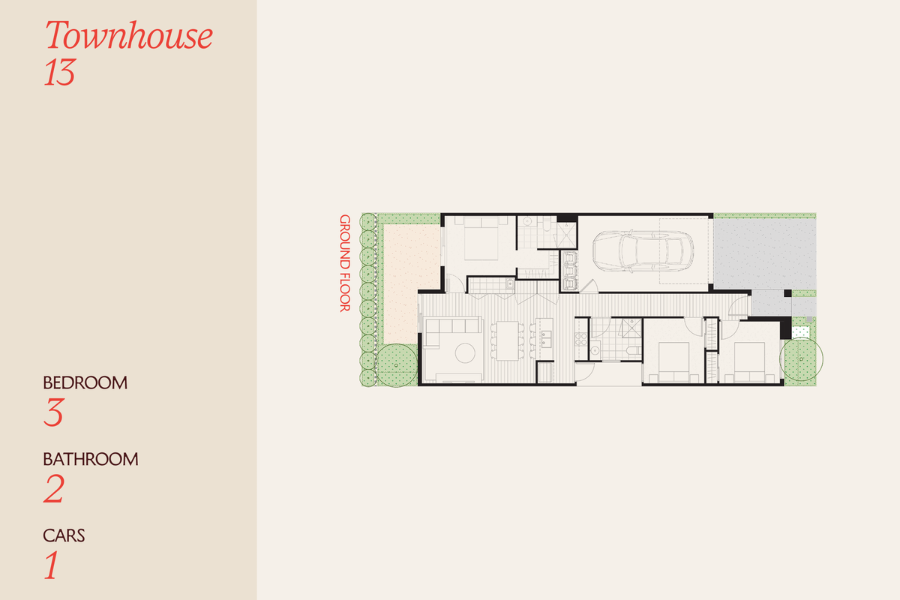 Merrifield - Mickleham - Lot Townhouse 13