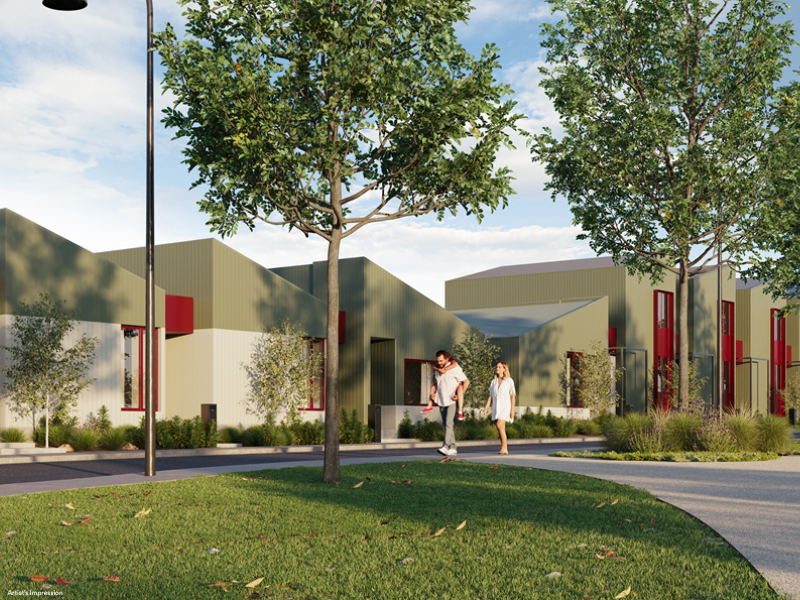Minton Place Estate - Beveridge - Lot 545-567 Façade