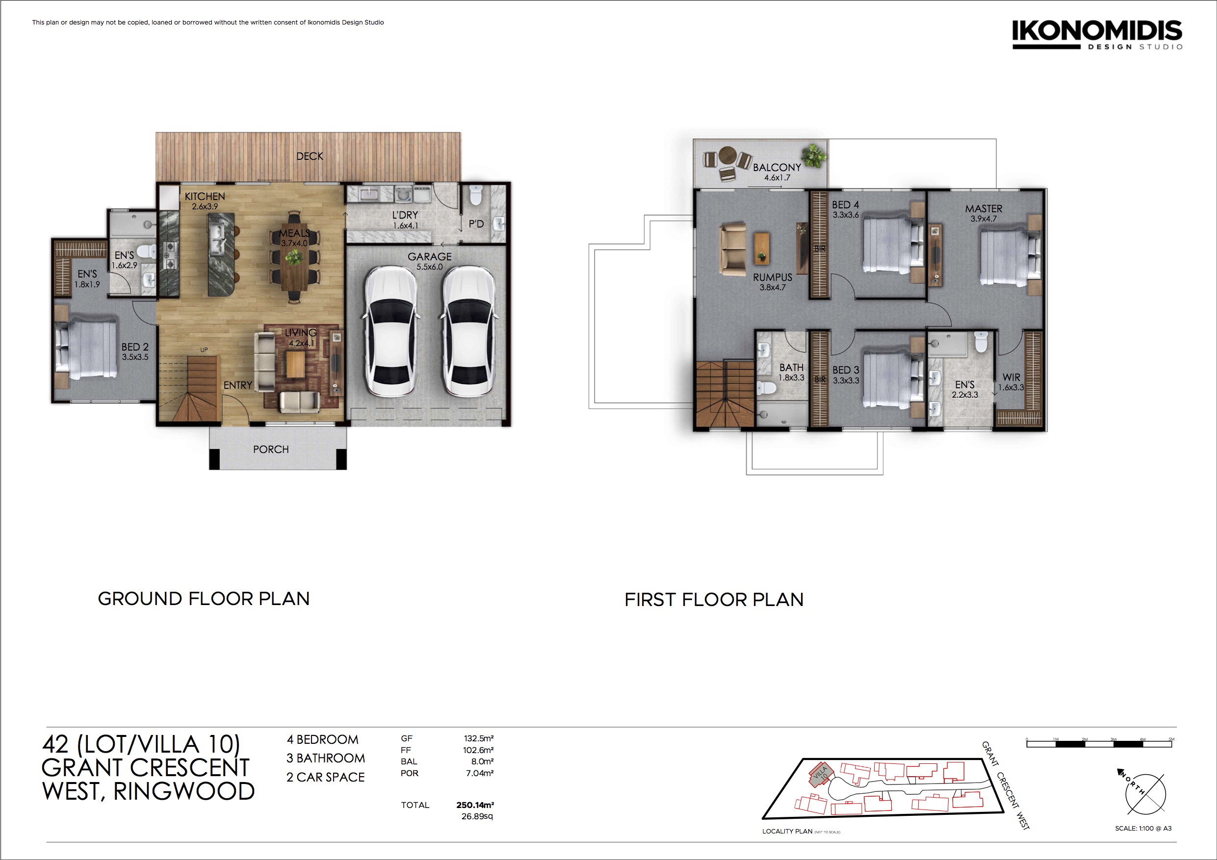 Mullum Mews Estate - Ringwood - Lot 10 Floorplan