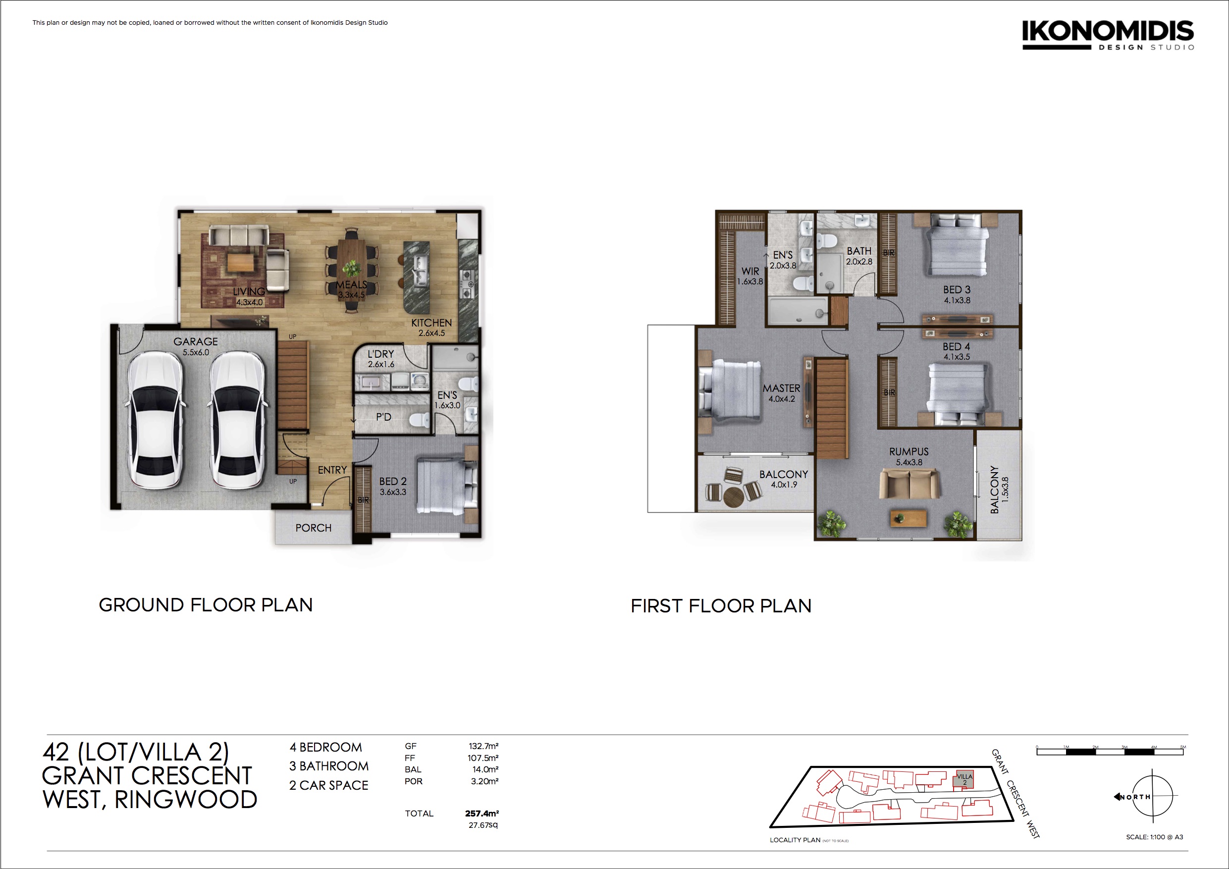 Mullum Mews Estate - Ringwood - Lot 2 Floorplan