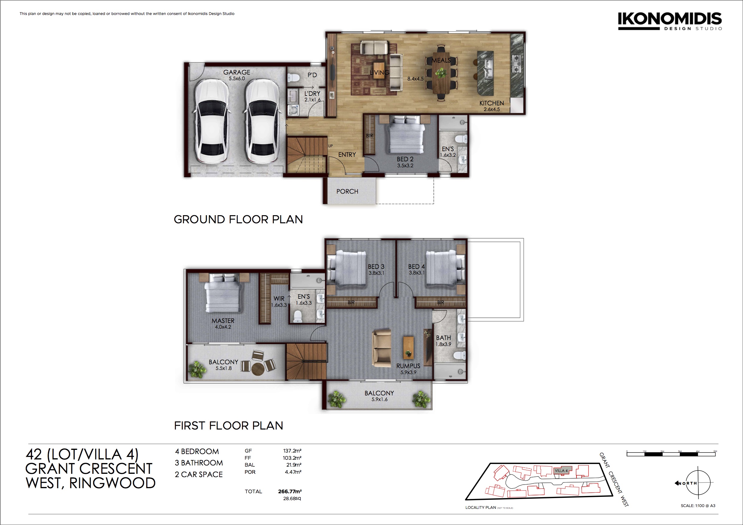 Mullum Mews Estate - Ringwood - Lot 4 Floorplan