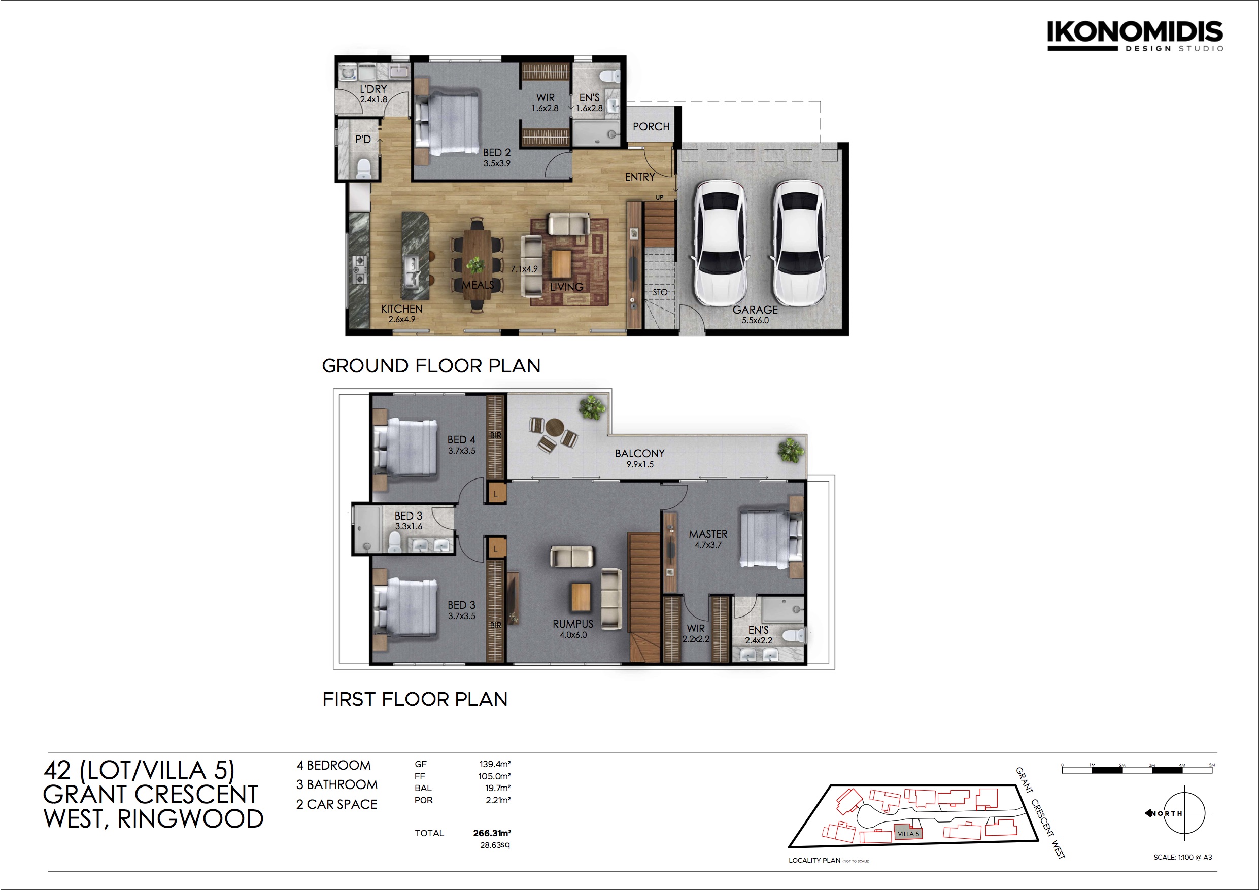 Mullum Mews Estate - Ringwood - Lot 5 Floorplan