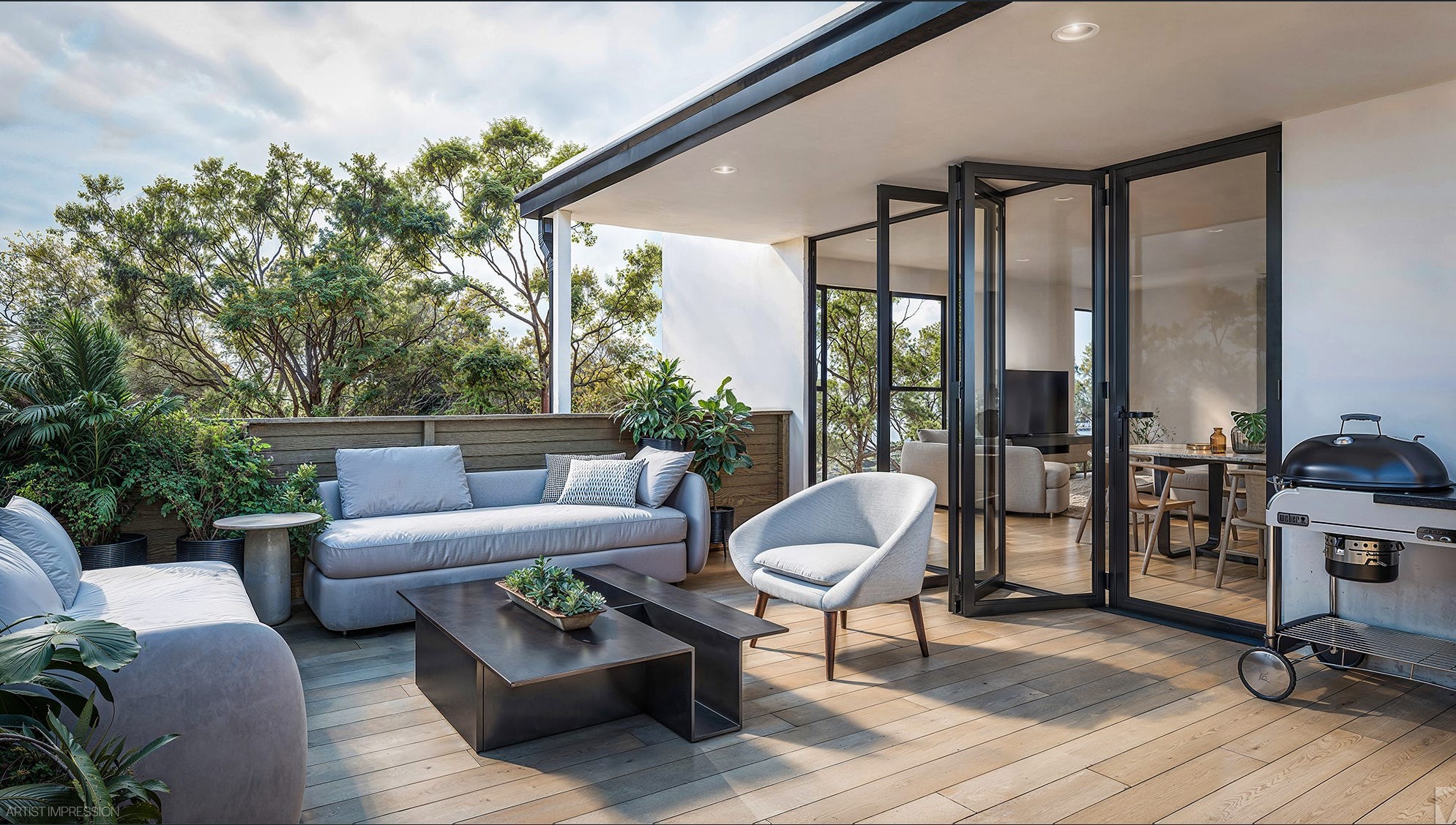 Mullum Mews Estate - Ringwood - Lot 9 Backyard