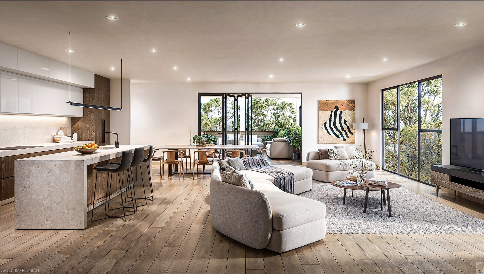 Mullum Mews Estate - Ringwood - Lot 9 Living