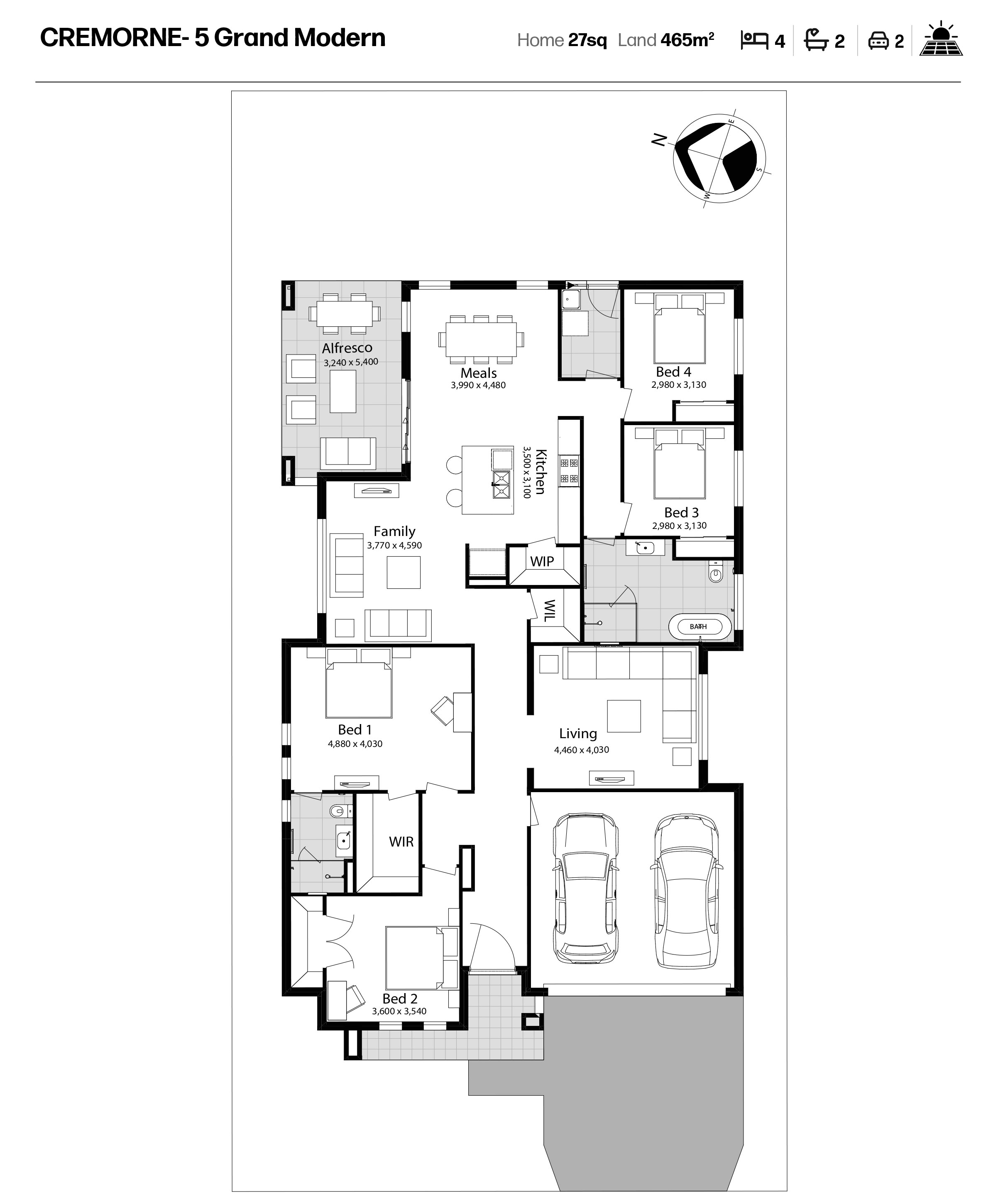 Nakuru Estate - Silverdale - Lot 25 Floorplan