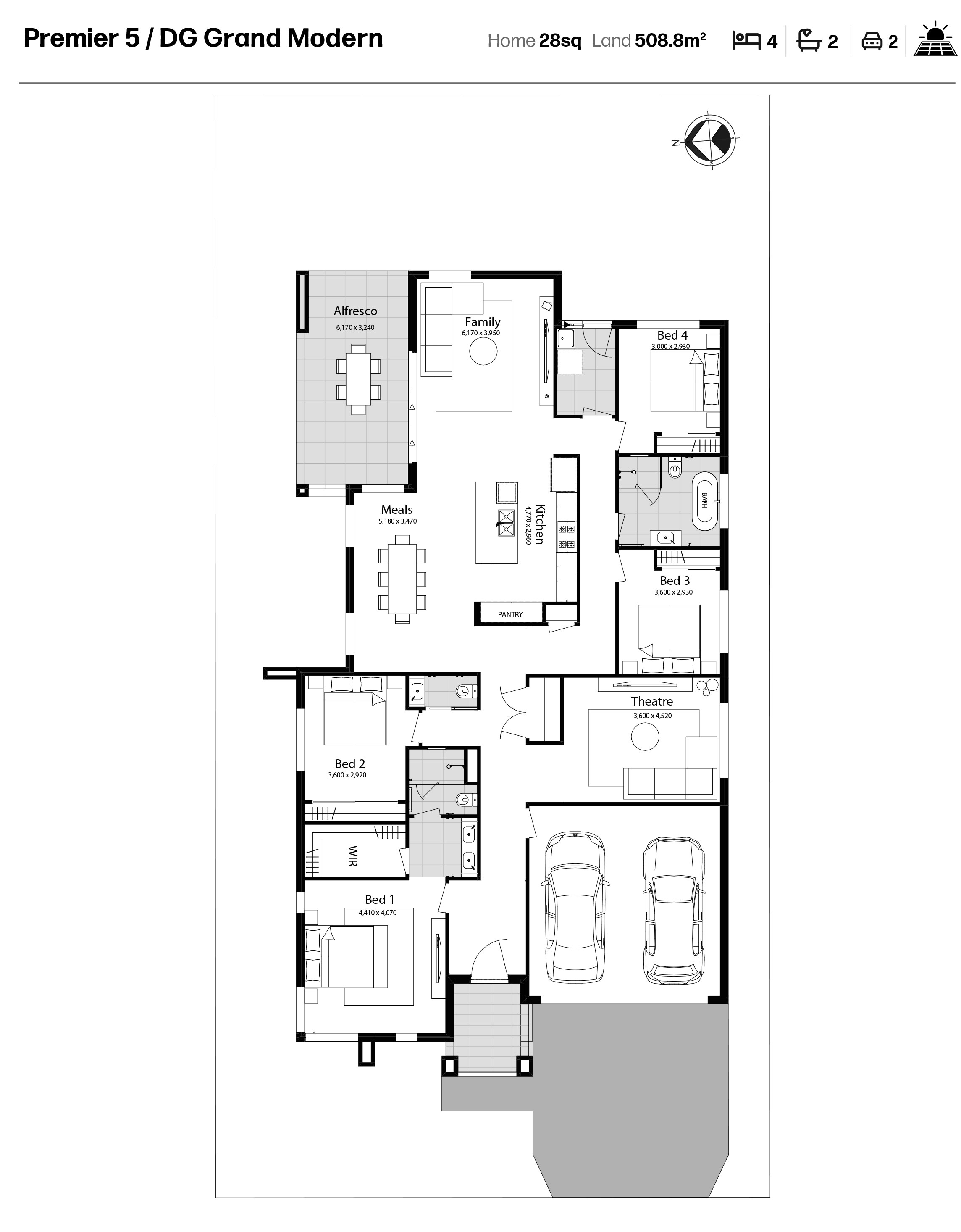 Nakuru Estate - Silverdale - Lot 604 Floorplan