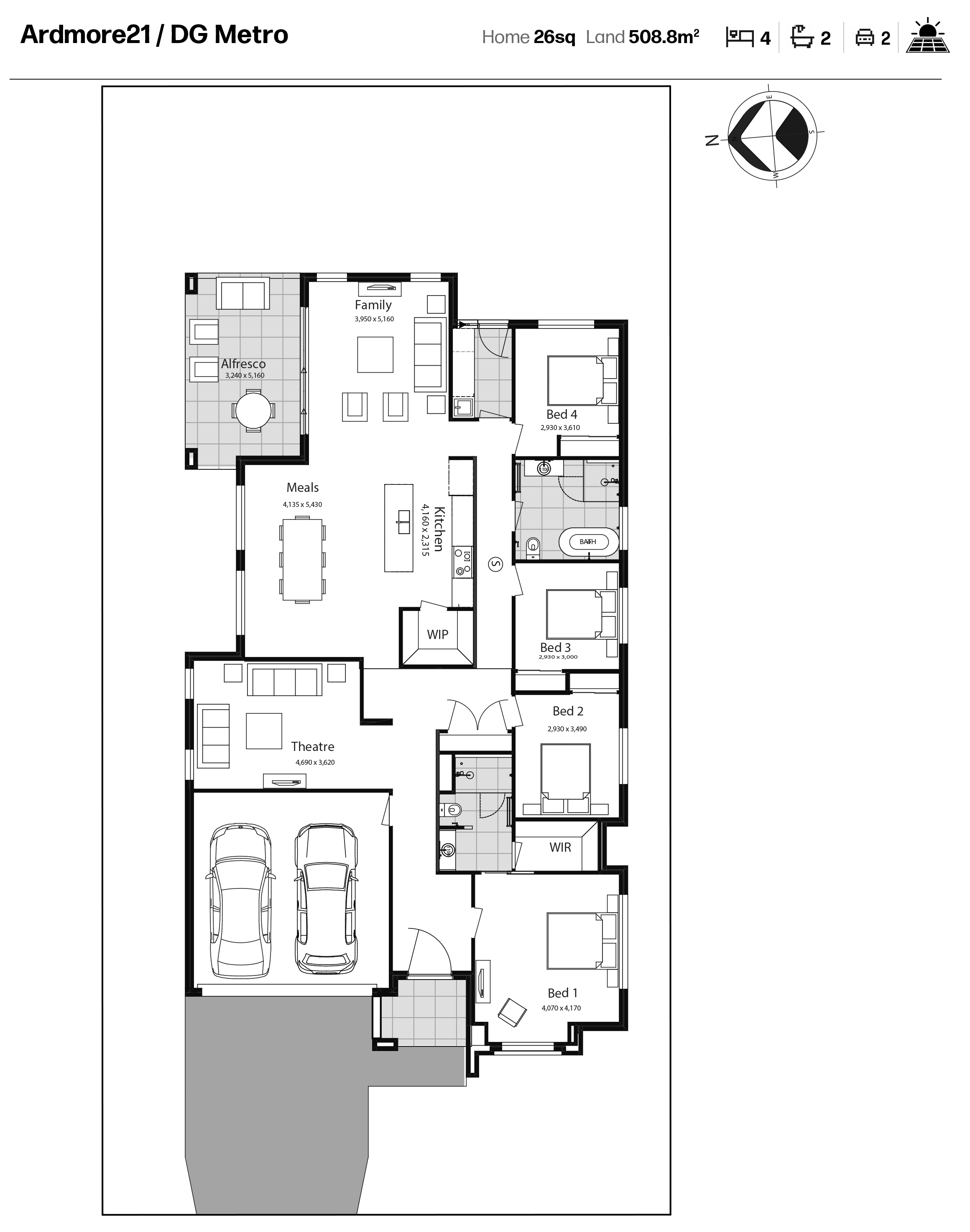 Nakuru Estate - Silverdale - Lot 606 Floorplan