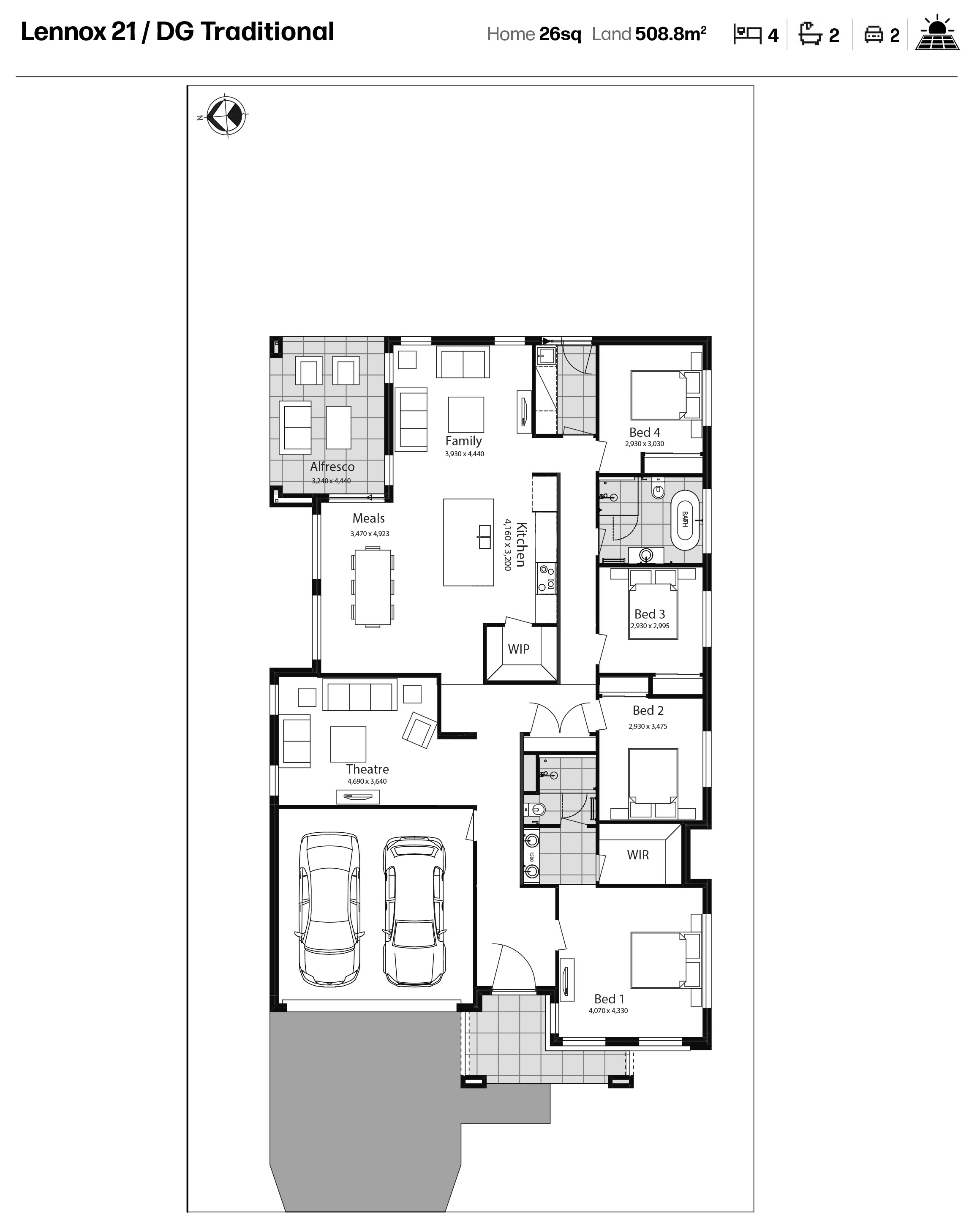 Nakuru Estate - Silverdale - Lot 607 Floorplan