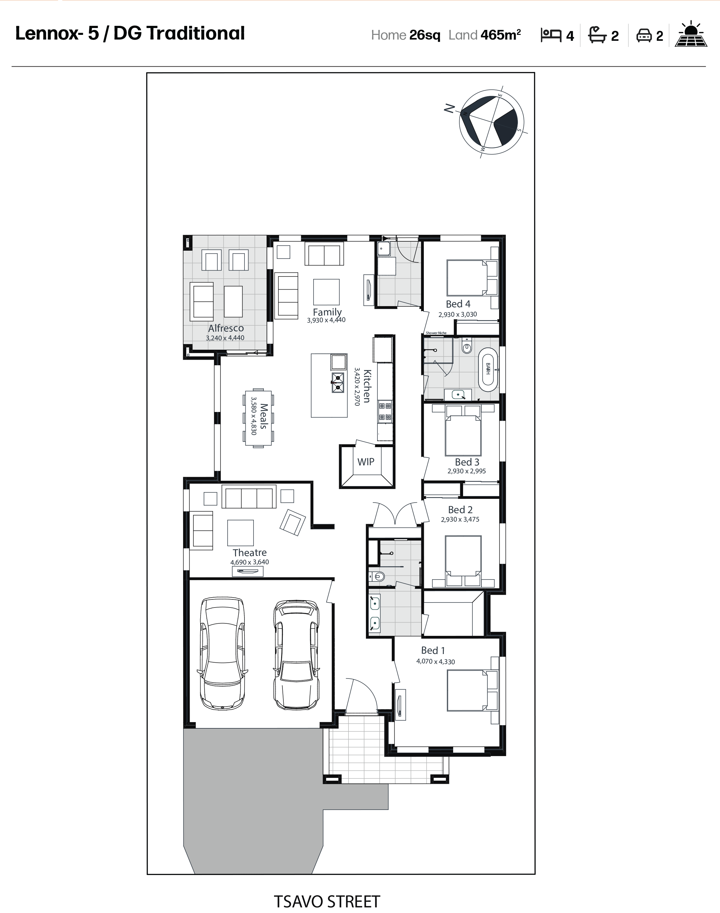 Nakuru Estate - Silverdale - Lot 648 Floorplan