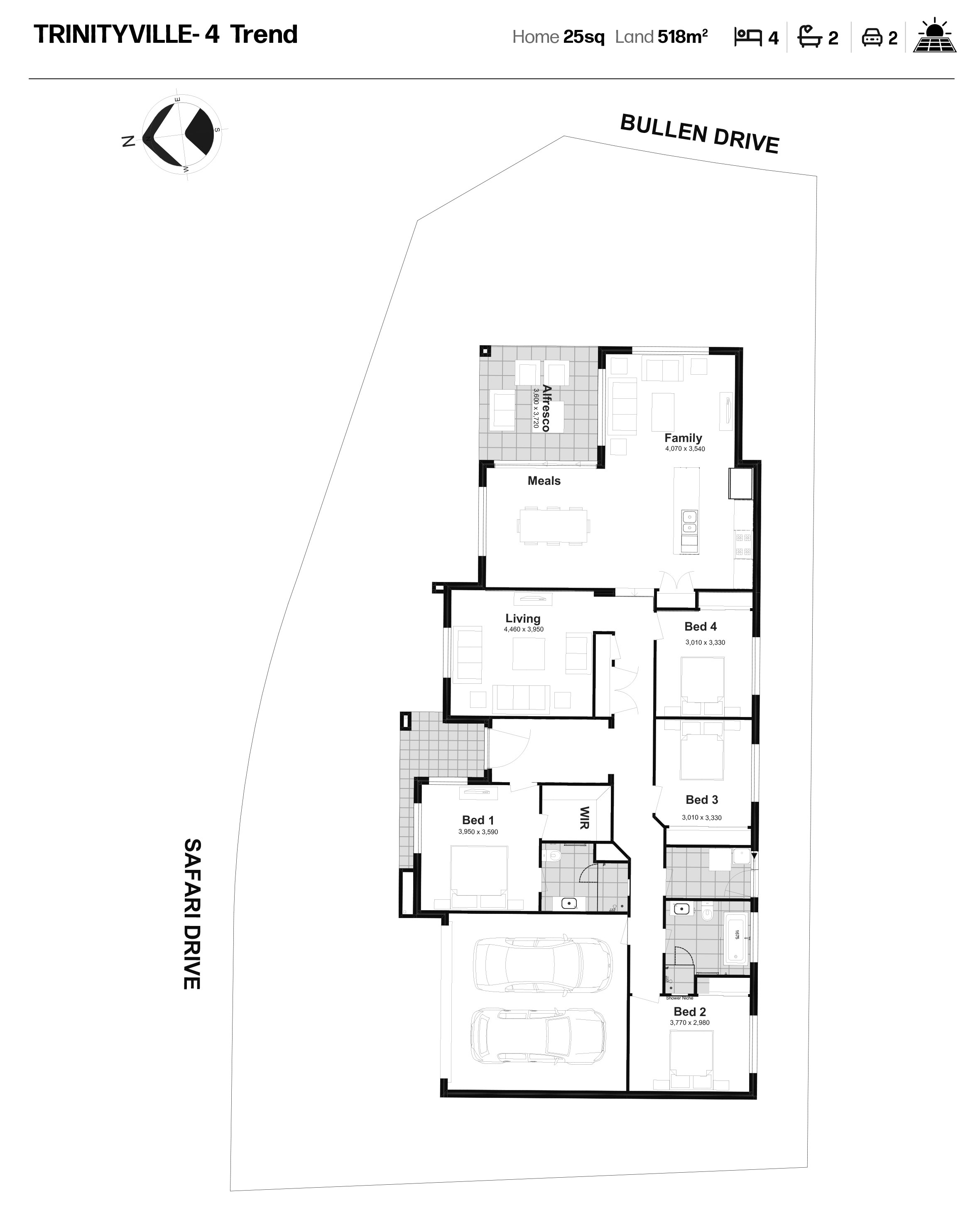 Nakuru Estate - Silverdale - Lot 667 Floorplan