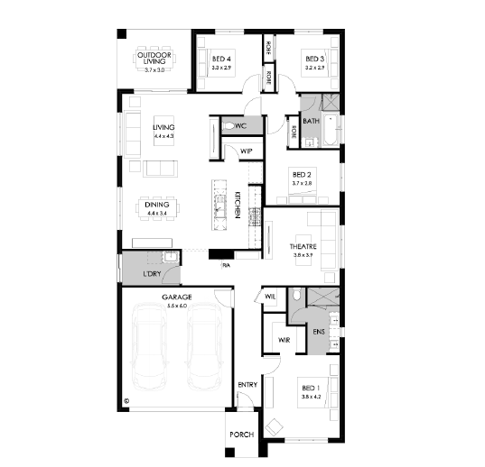 Neerim Lakes Estate - Neerim South - Lot 29 Floorplan