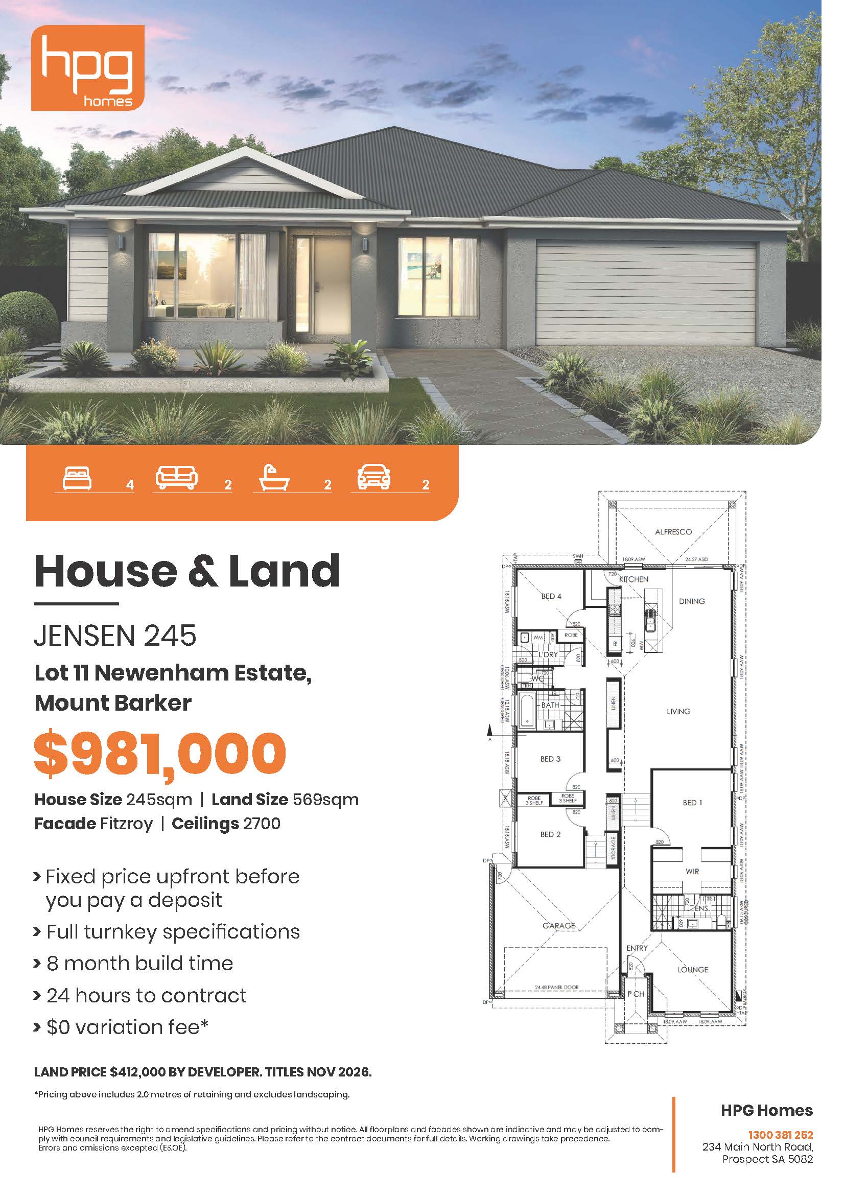 Newenham Adelaide Hills Estate - Mount Barker - Lot 11