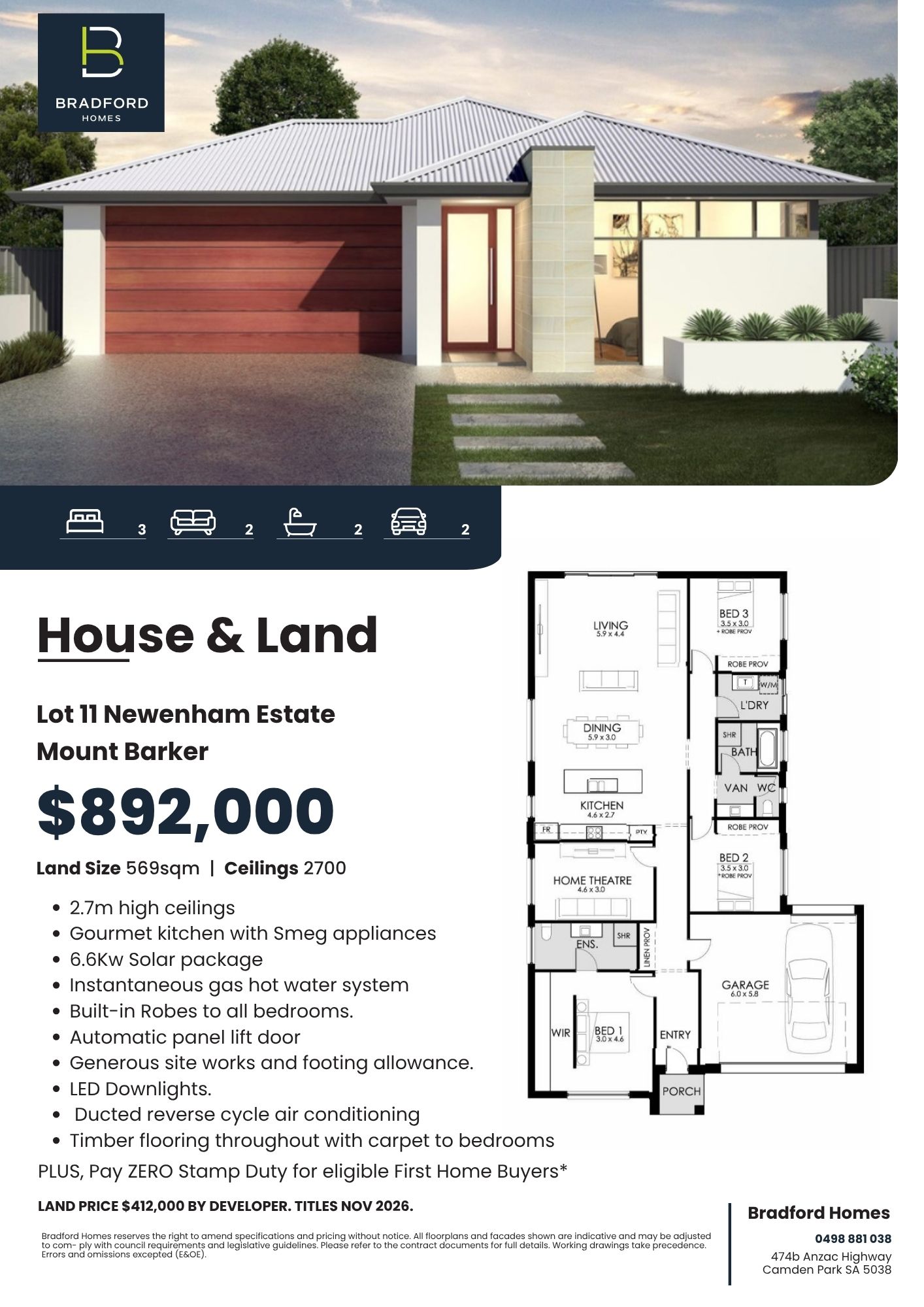 Newenham Adelaide Hills Estate - Mount Barker - Lot 11