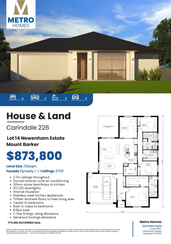 Newenham Adelaide Hills Estate - Mount Barker - Lot 14