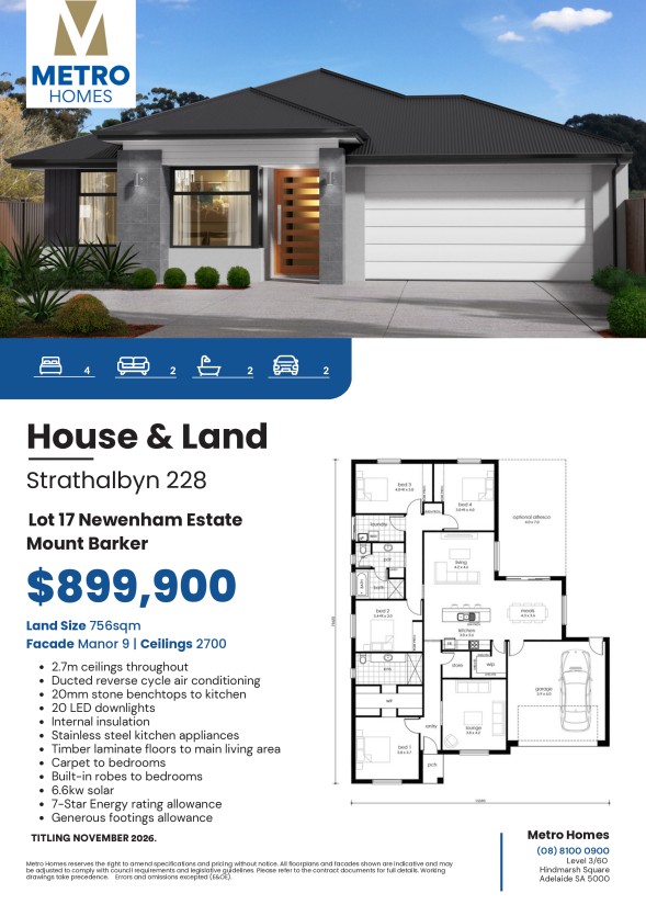 Newenham Adelaide Hills Estate - Mount Barker - Lot 17