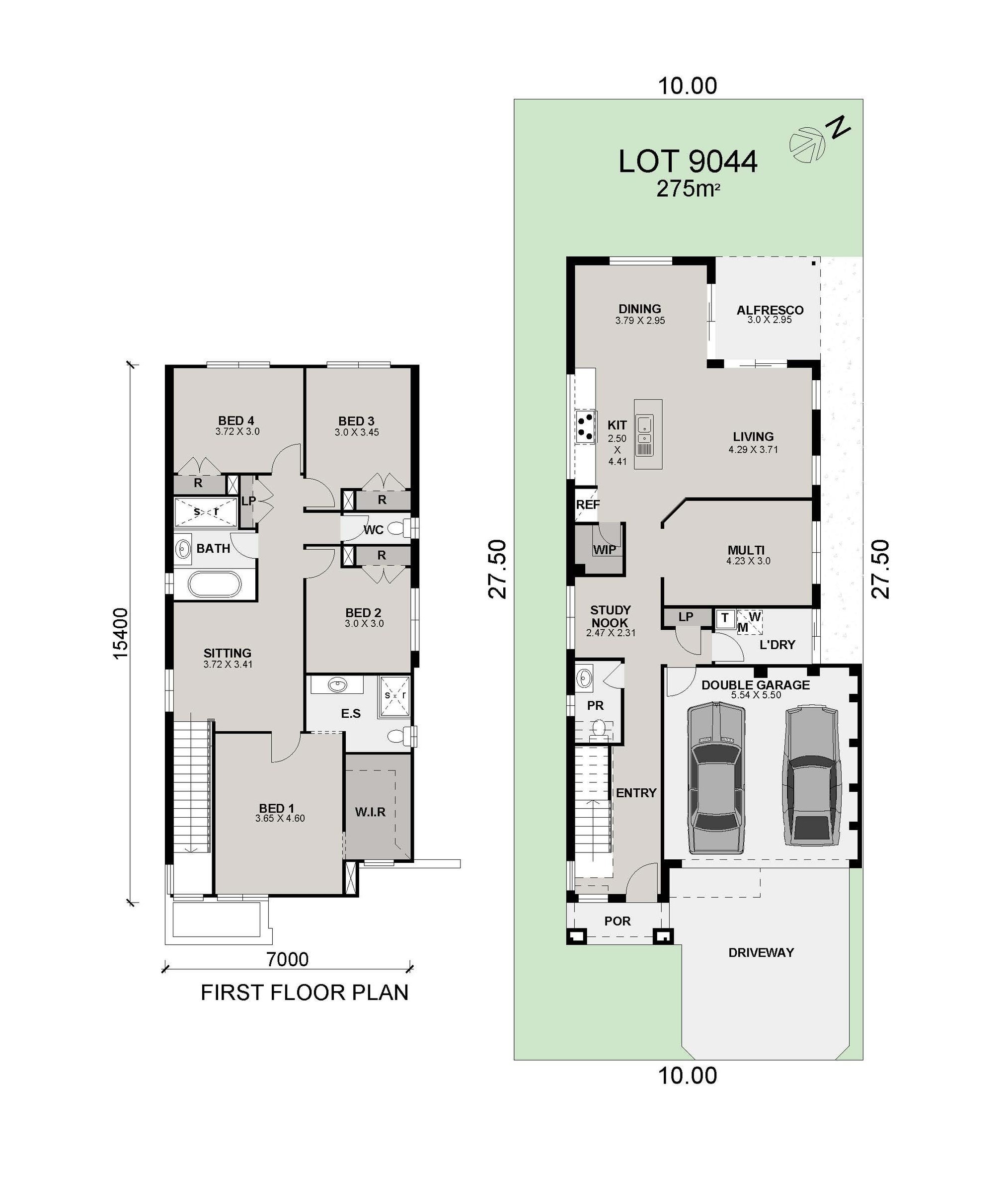 Newpark Estate - Melonba - Lot 9044 Floorplan