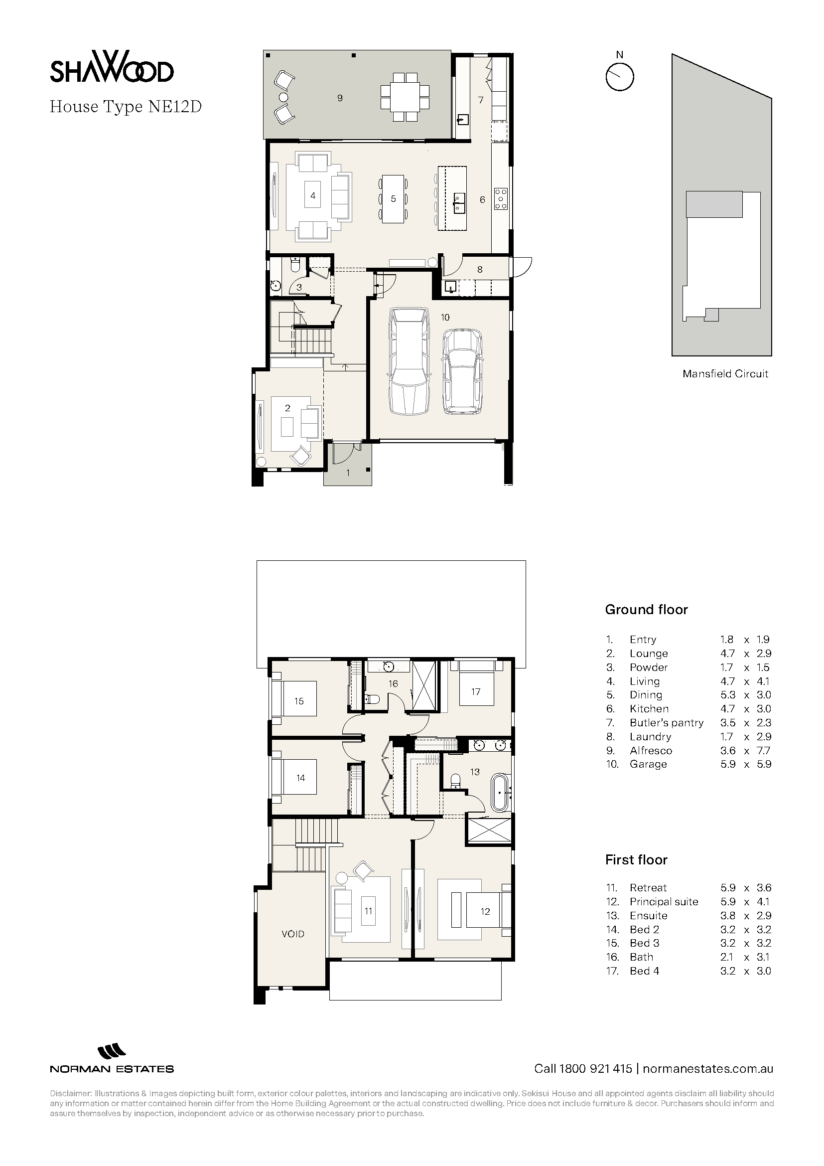 Norman Estates - Gledswood Hills  - Lot 107