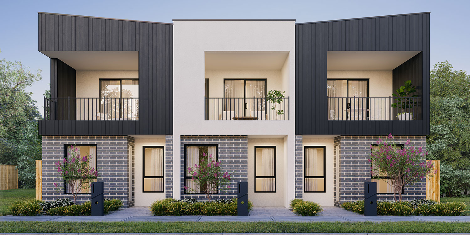 Nostra Townhomes at Armstrong  - Mount Duneed - Lot 7002 Façade