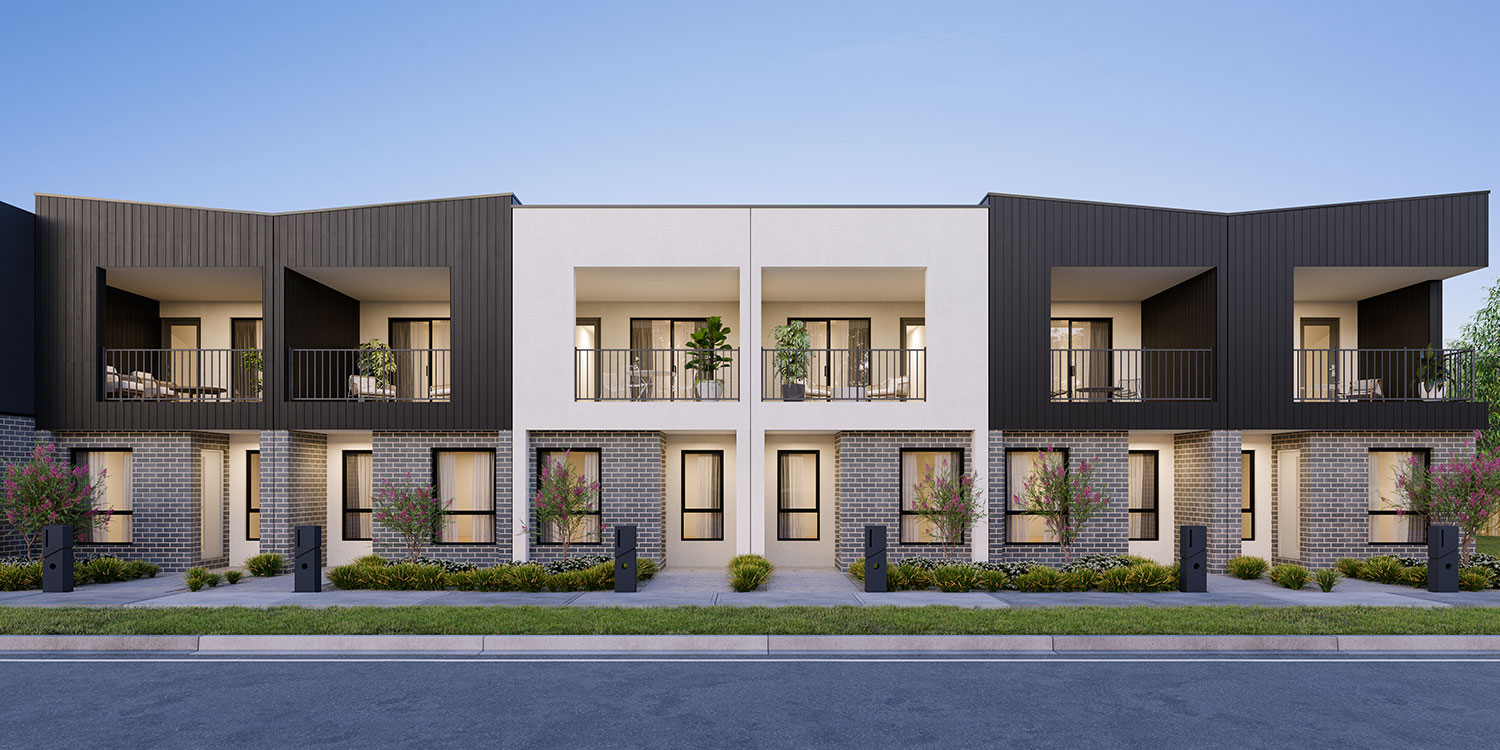 Nostra Townhomes at Armstrong  - Mount Duneed - Lot 7009 Façade