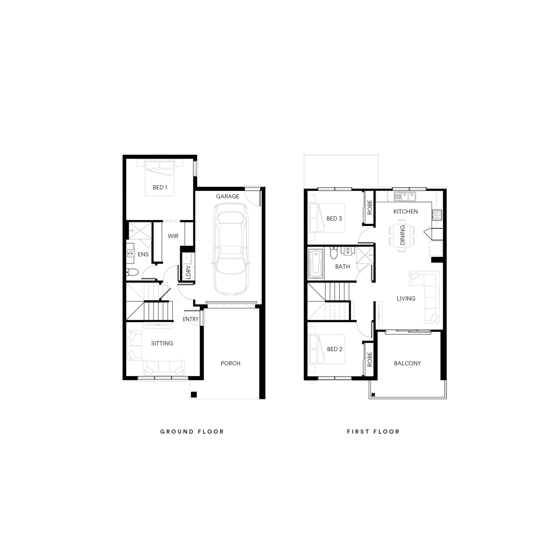 Olio Estate - Officer - Lot 202 Floorplan
