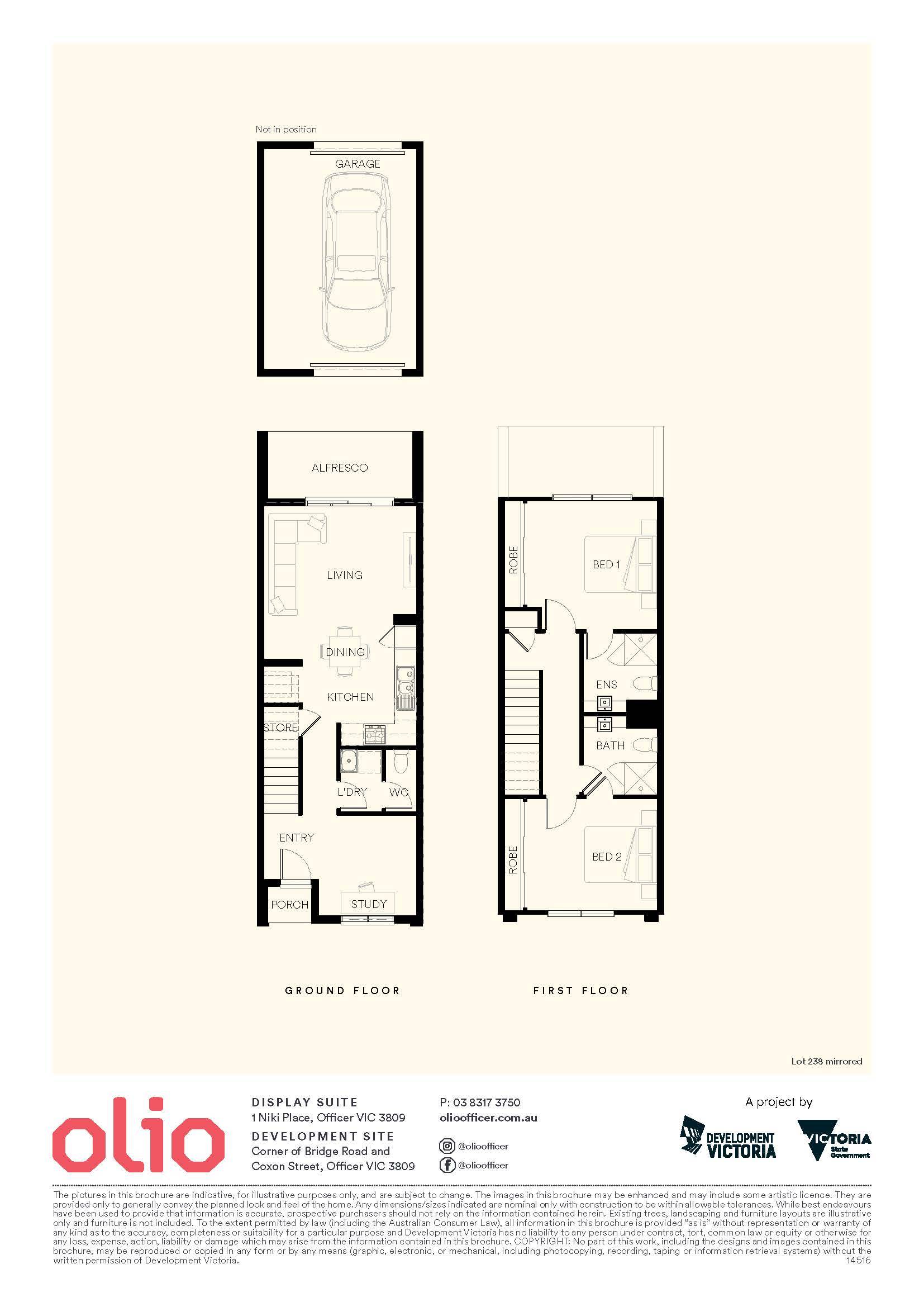 Olio Estate - Officer - Lot 236 Floorplan