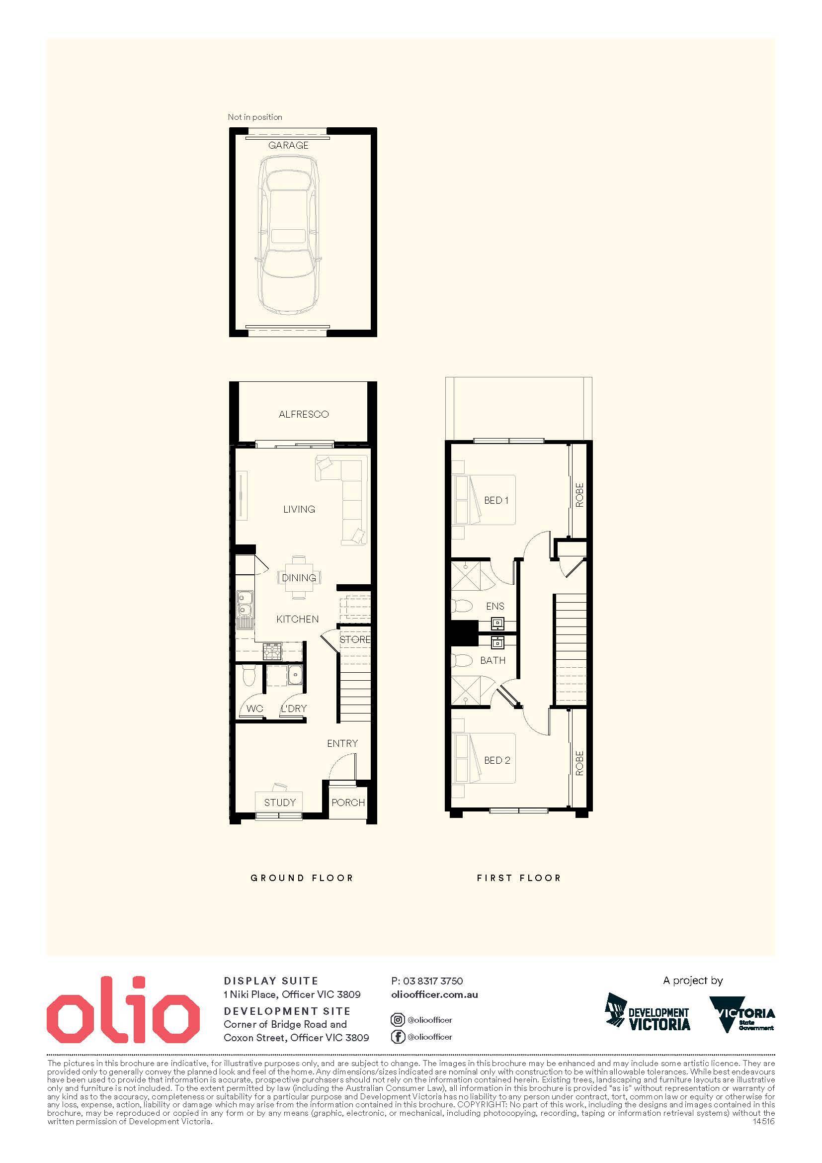 Olio Estate - Officer - Lot 237 Floorplan