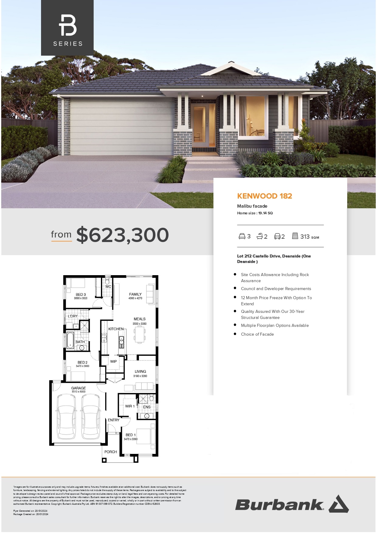 One Deanside Estate - Deanside Lot 212 HL1