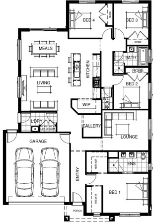 Palomino - Armstrong Creek - Lot 121 Floorplan