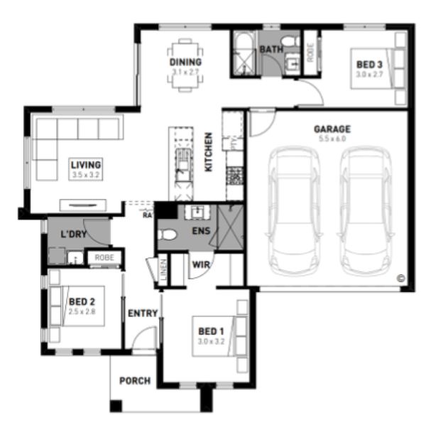 Palomino - Armstrong Creek - Lot 132 Floorplan