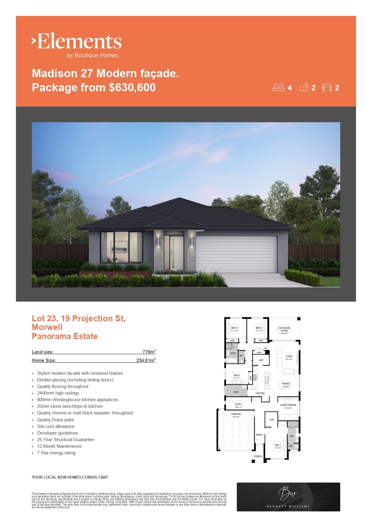Panorama Estate - Morwell - Lot 23