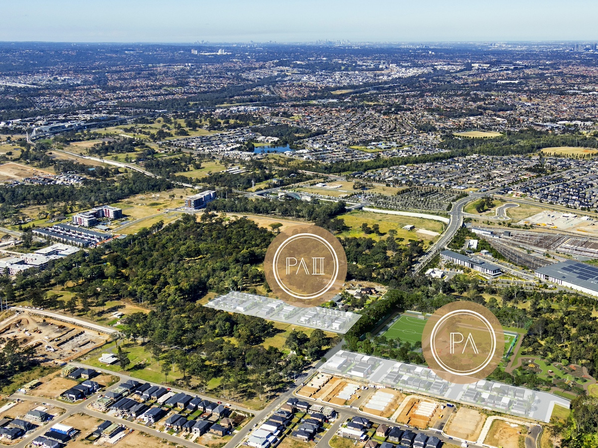 Park Avenue II Estate - Rouse Hill - Lot 4 Aerial