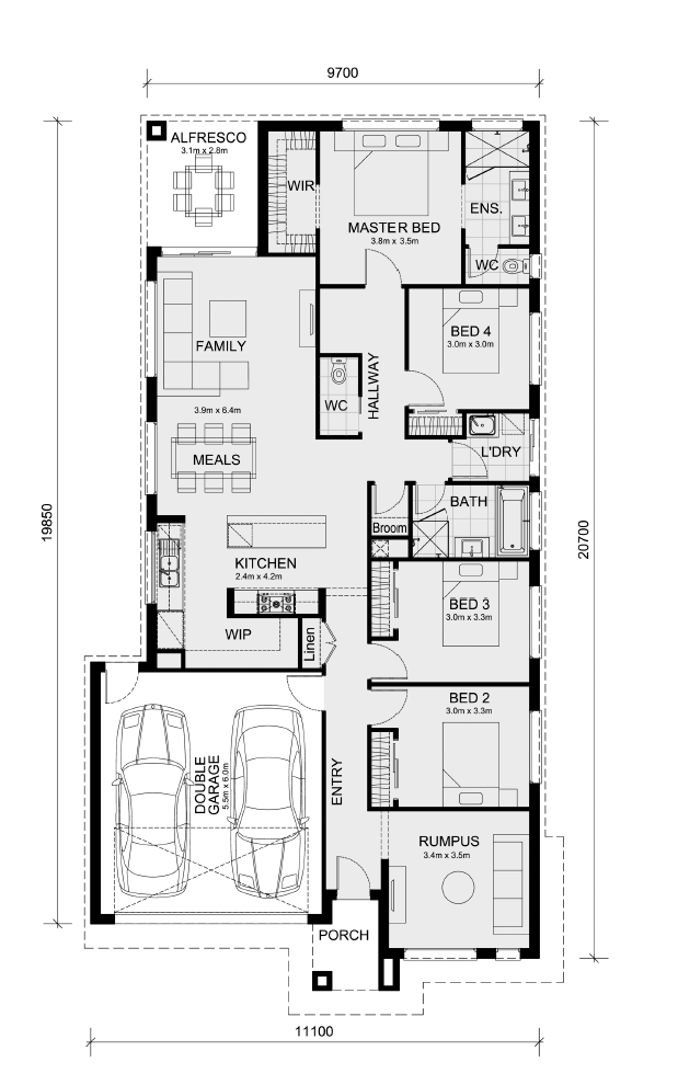 Parkbrook Wyndham Vale Estate - Manor Lakes - Lot 910