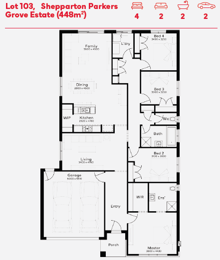 Parkers Grove - Shepparton - Lot 103