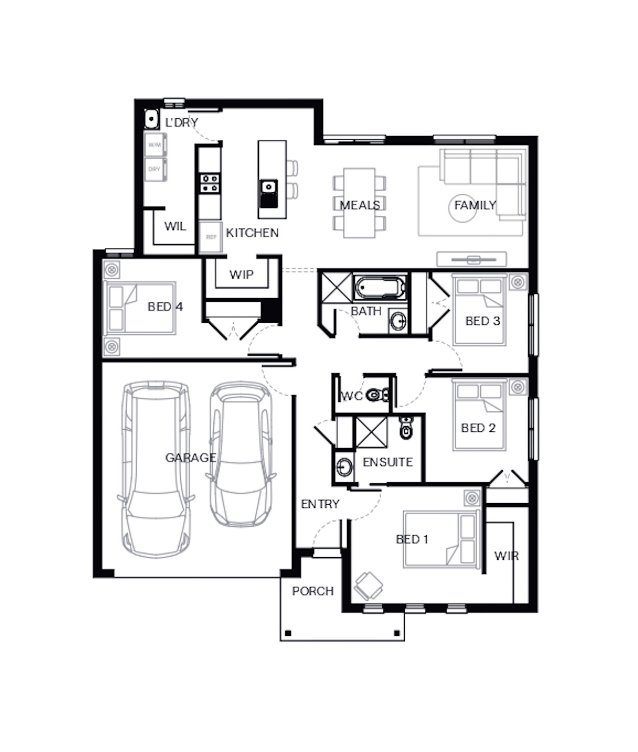 Parklands Estate - Wonthaggi - Lot 922 Floorplan